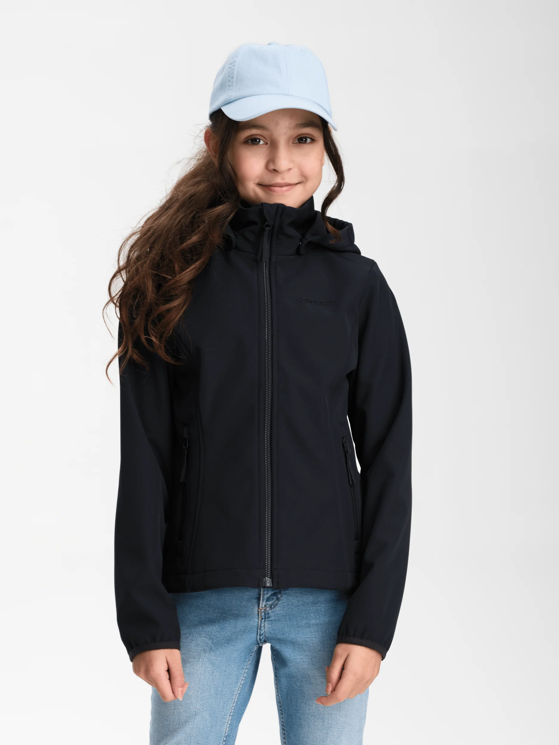 ZINAL SOFTSHELL JACKET BLACK - JUNIOR - Image 2