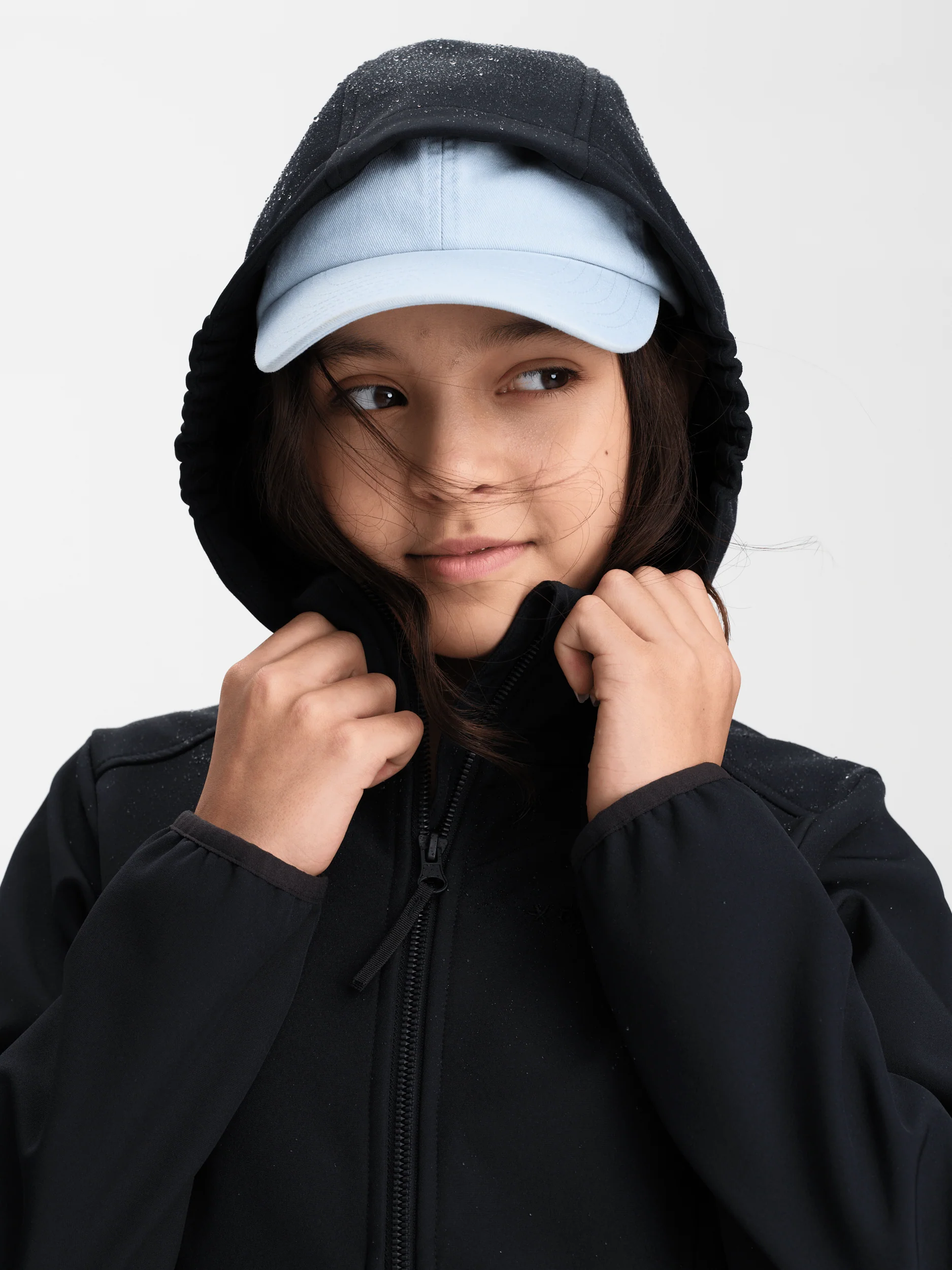 ZINAL SOFTSHELL JACKET BLACK - JUNIOR - Image 4