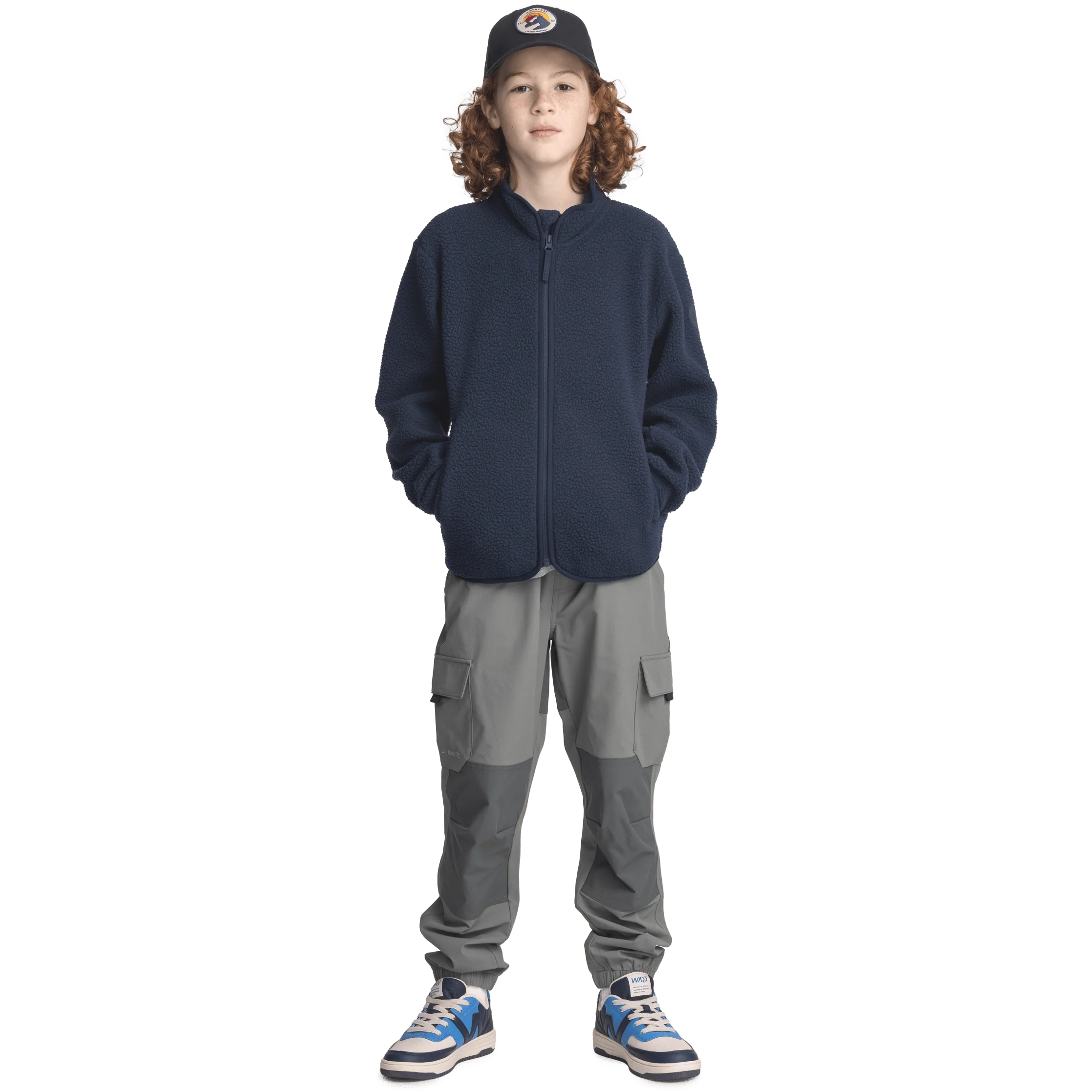 PILE ZIP SHIRT DEEP NAVY JUNIOR - Image 4