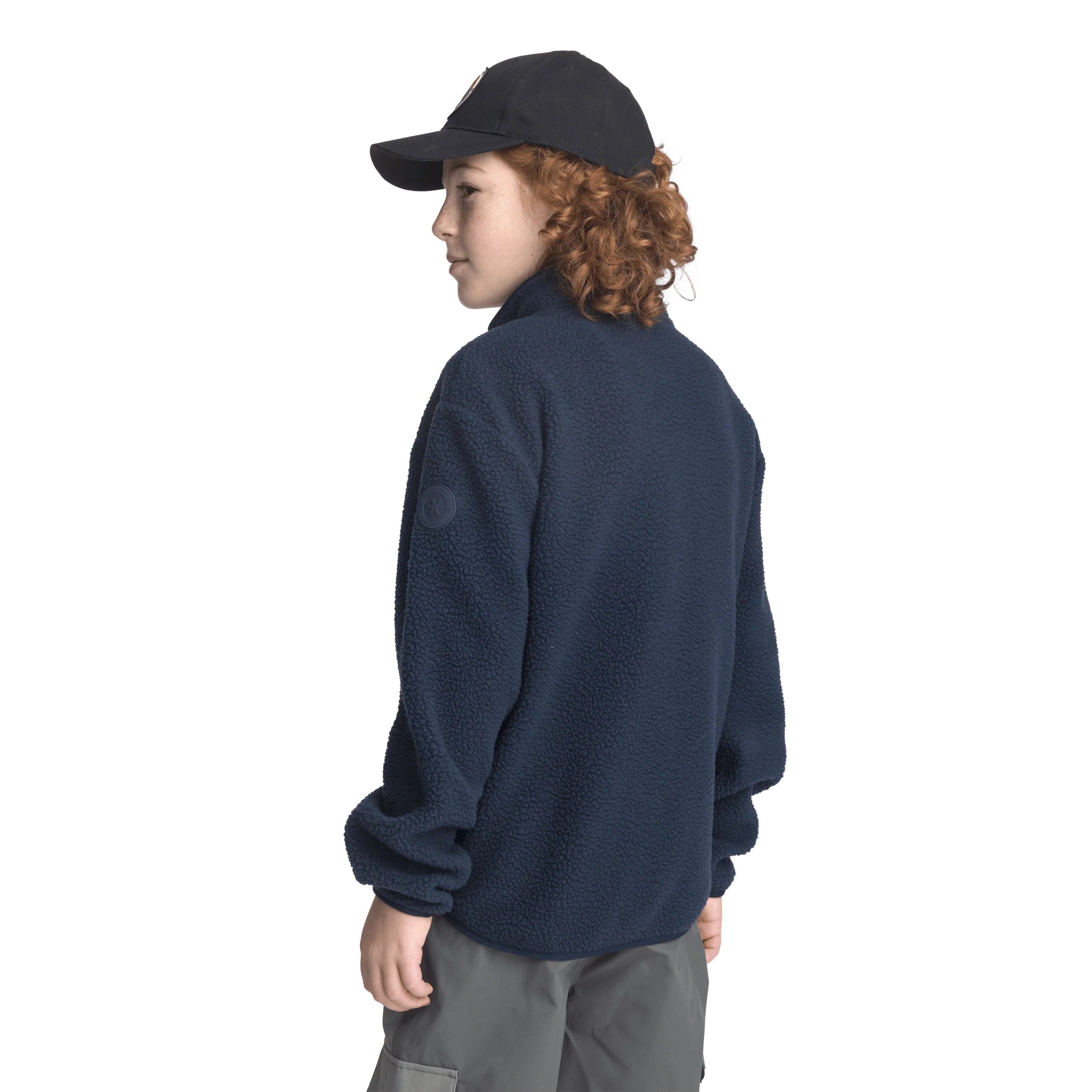 PILE ZIP SHIRT DEEP NAVY JUNIOR - Image 5