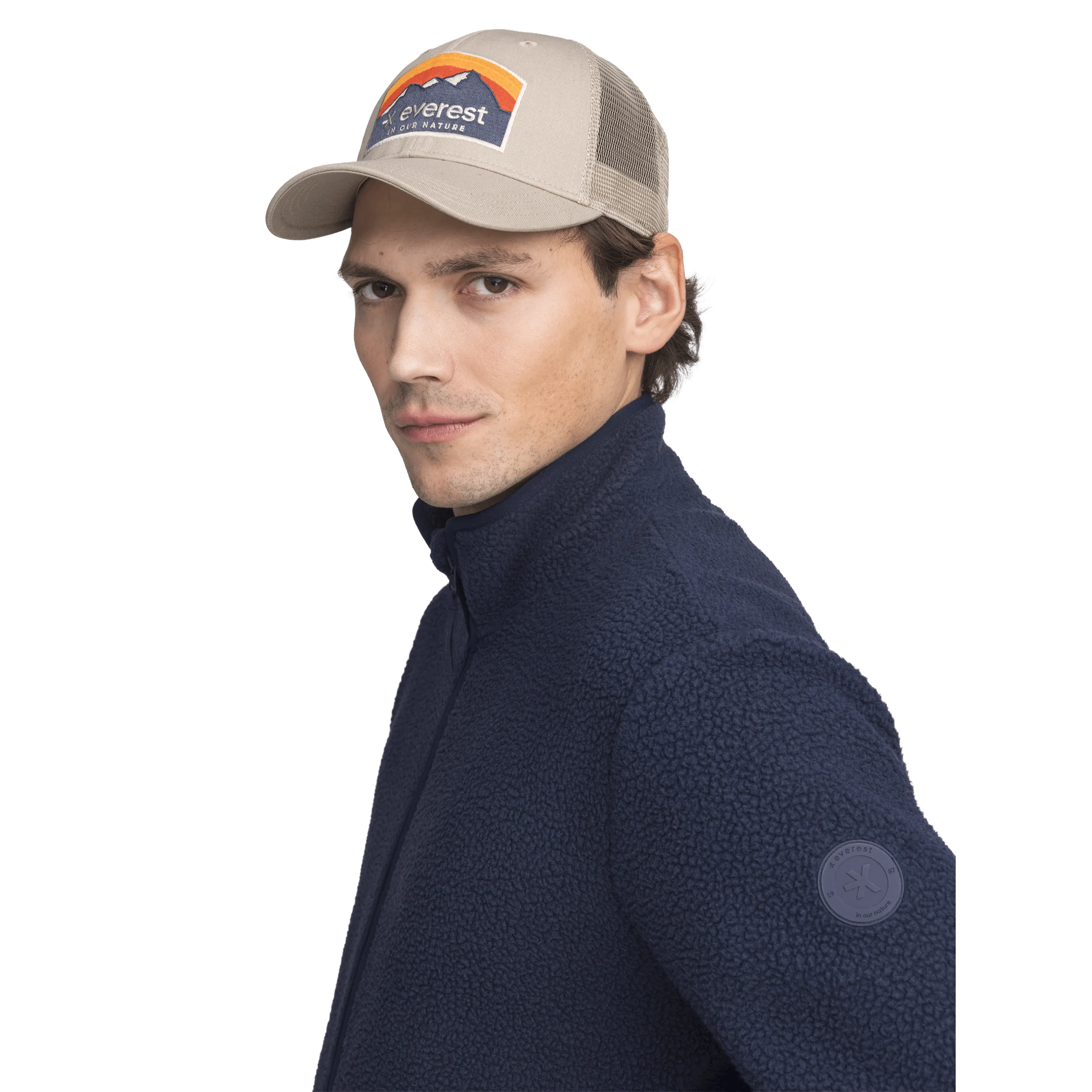 PILE ZIP SHIRT DEEP NAVY - Image 4