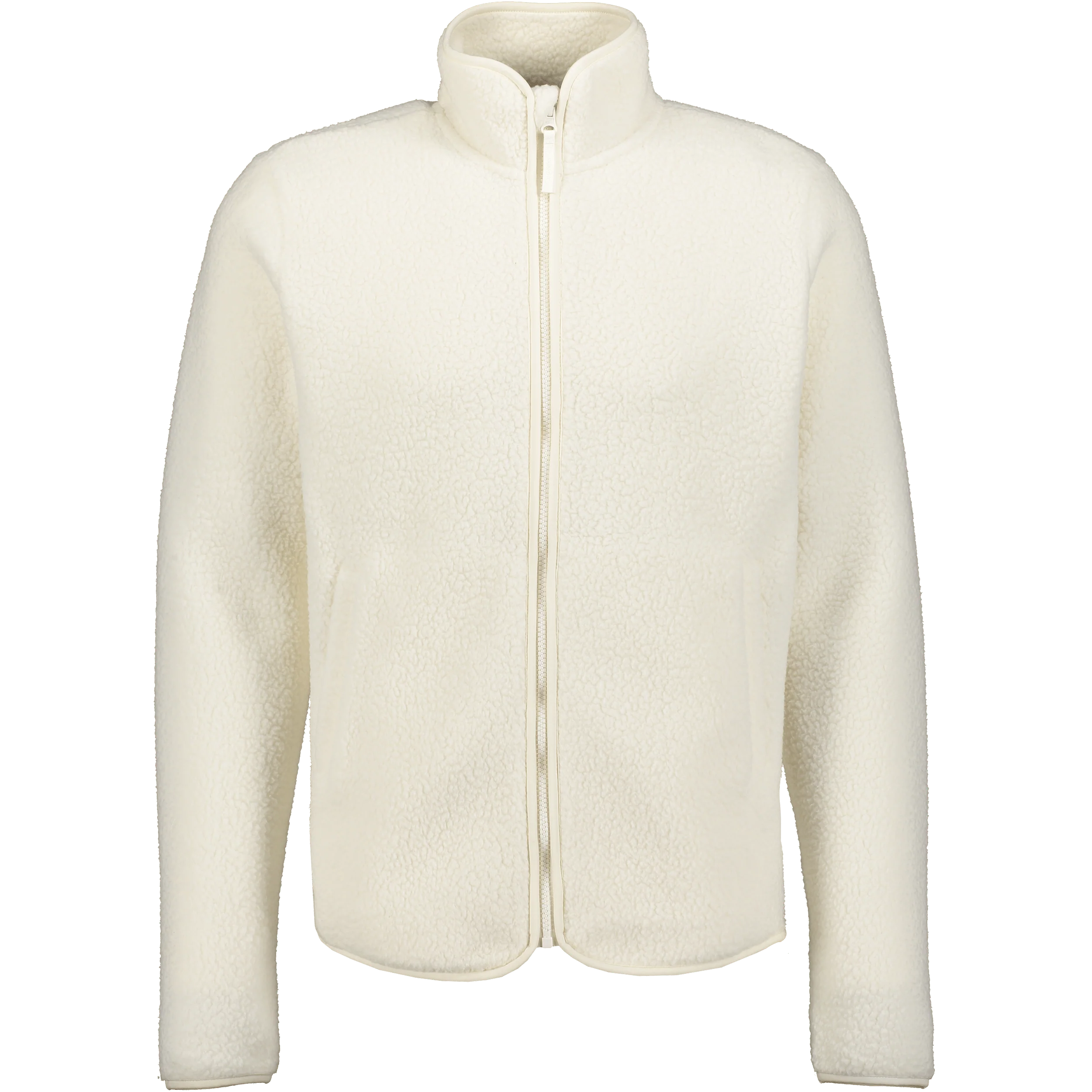 PILE ZIP SHIRT OFF WHITE - Image 6