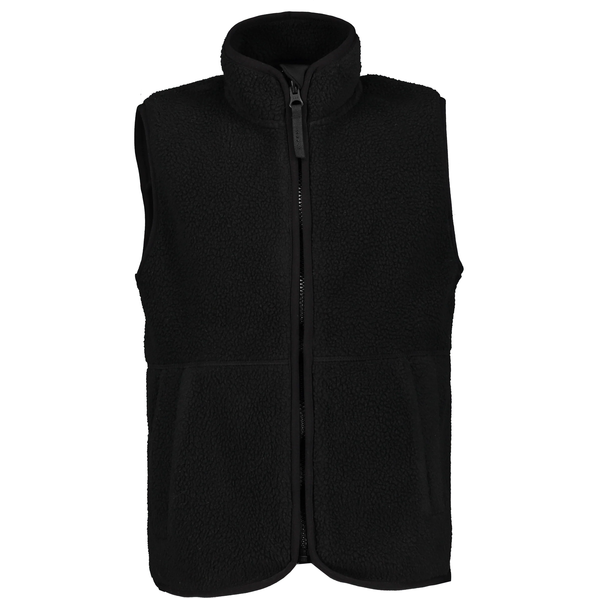 PILE ZIP VEST BLACK JUNIOR - Image 6