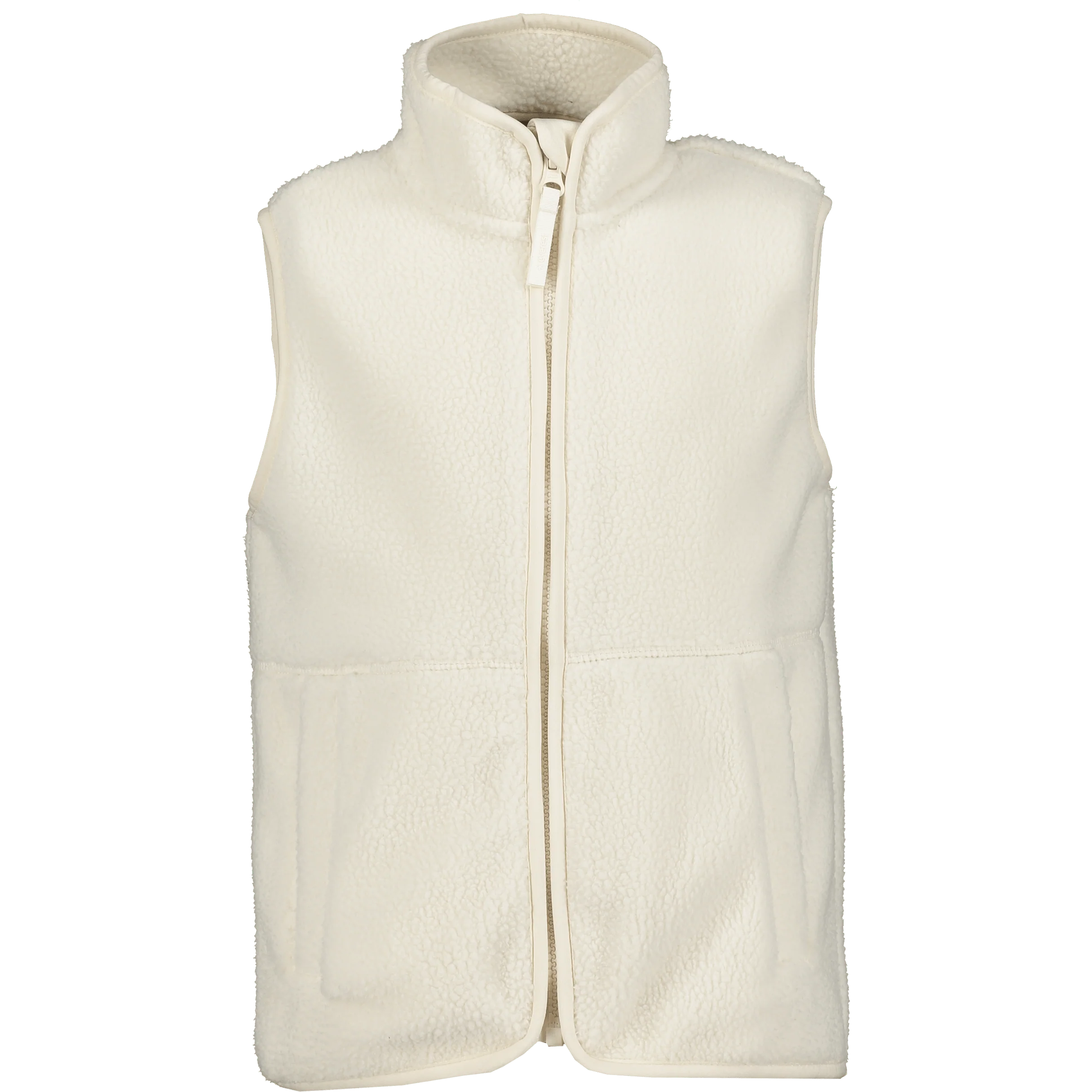 PILE ZIP VEST OFF WHITE JUNIOR - Image 3