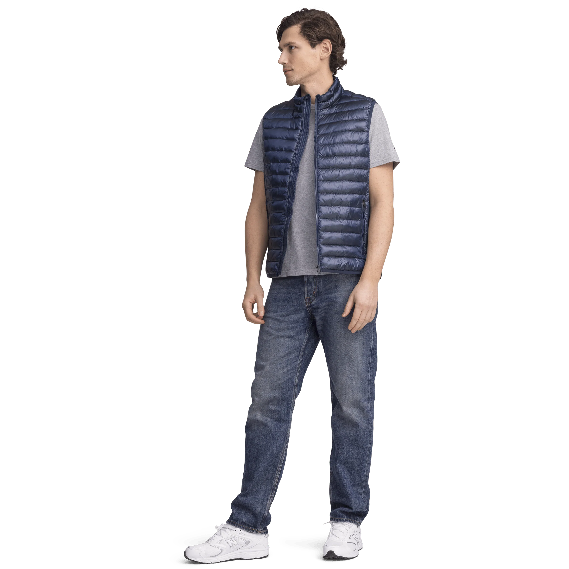 PRIEL LINER VEST NAVY - Image 2
