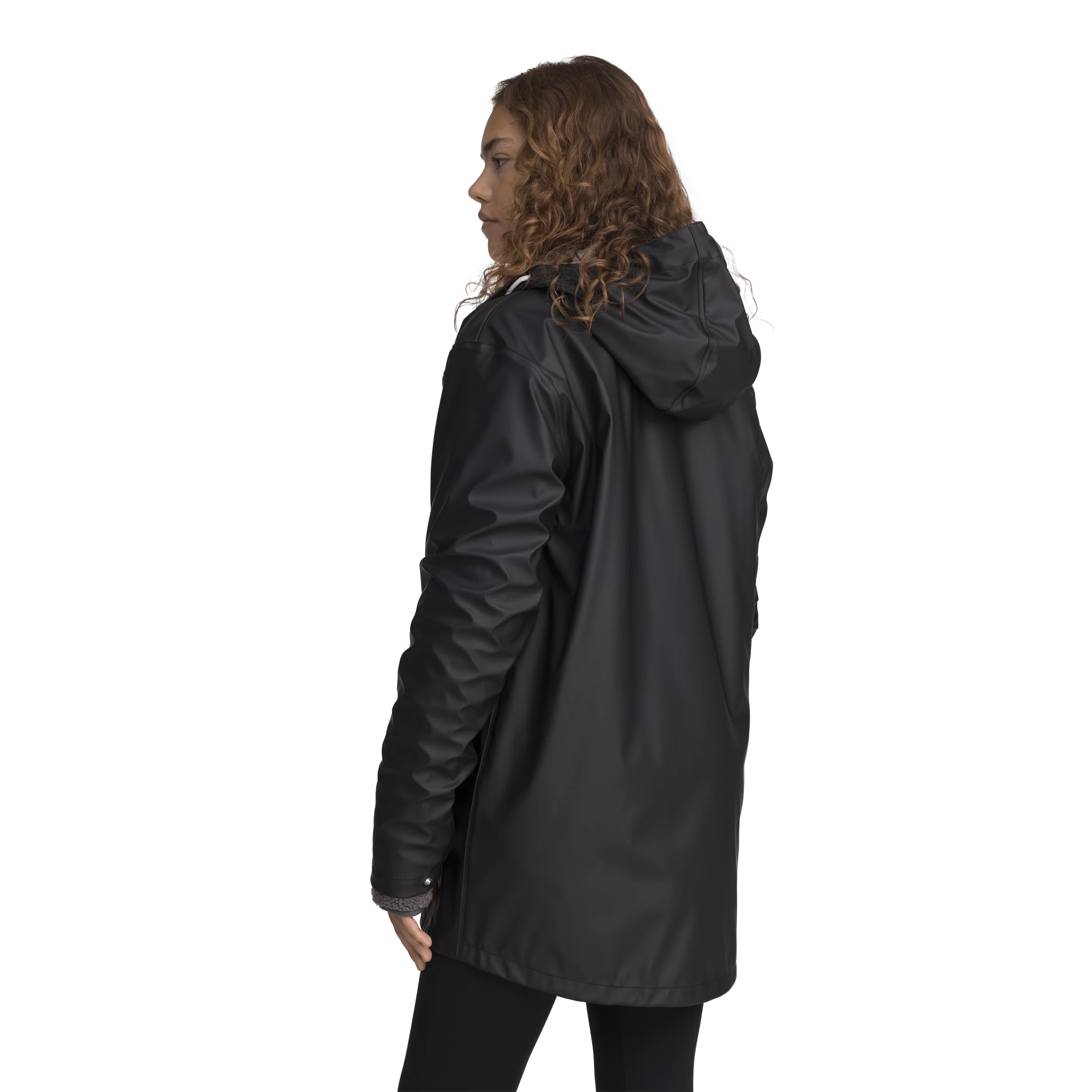 RAIN COAT BLACK - Image 3