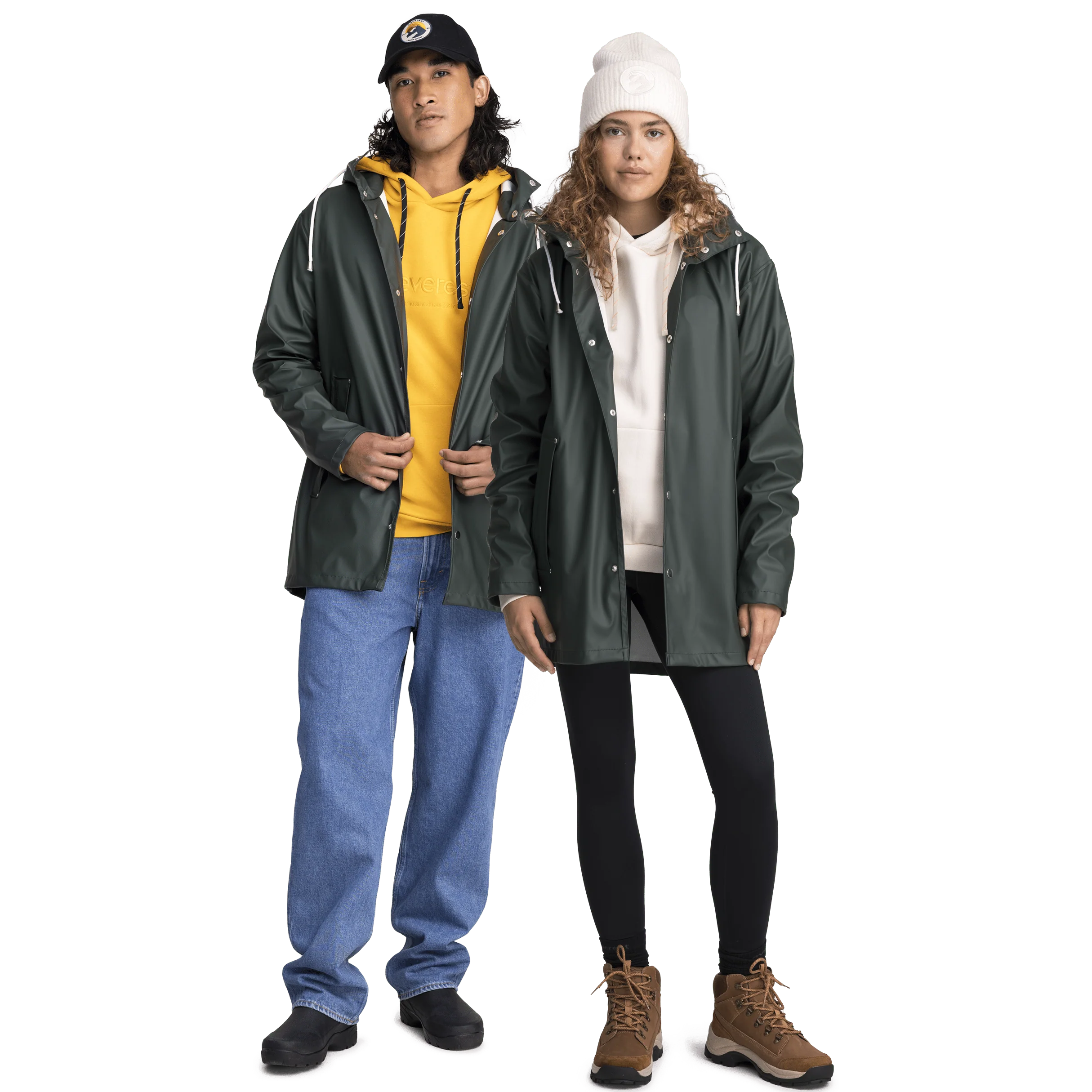 RAIN COAT DARK GREEN - Image 10