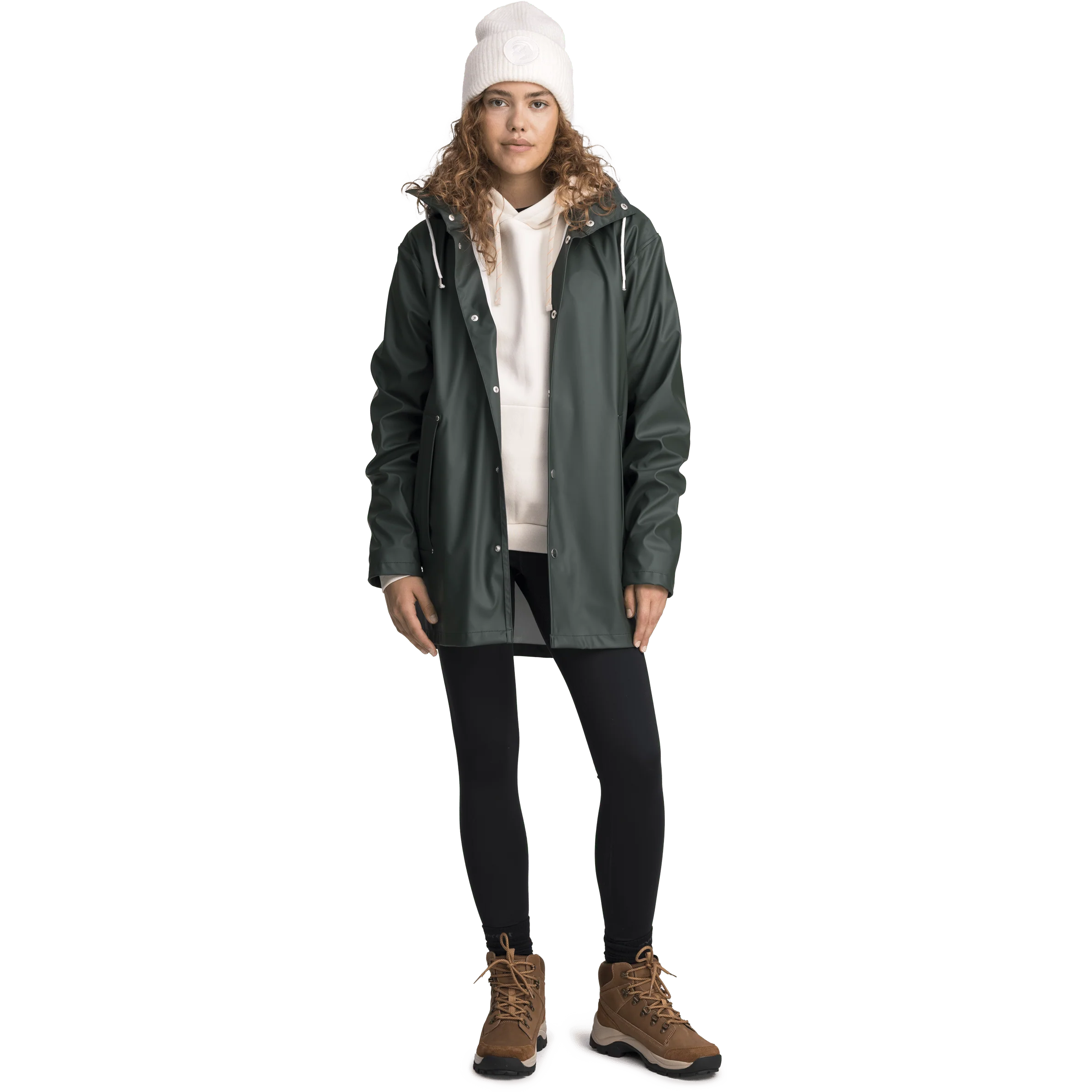 RAIN COAT DARK GREEN - Image 8