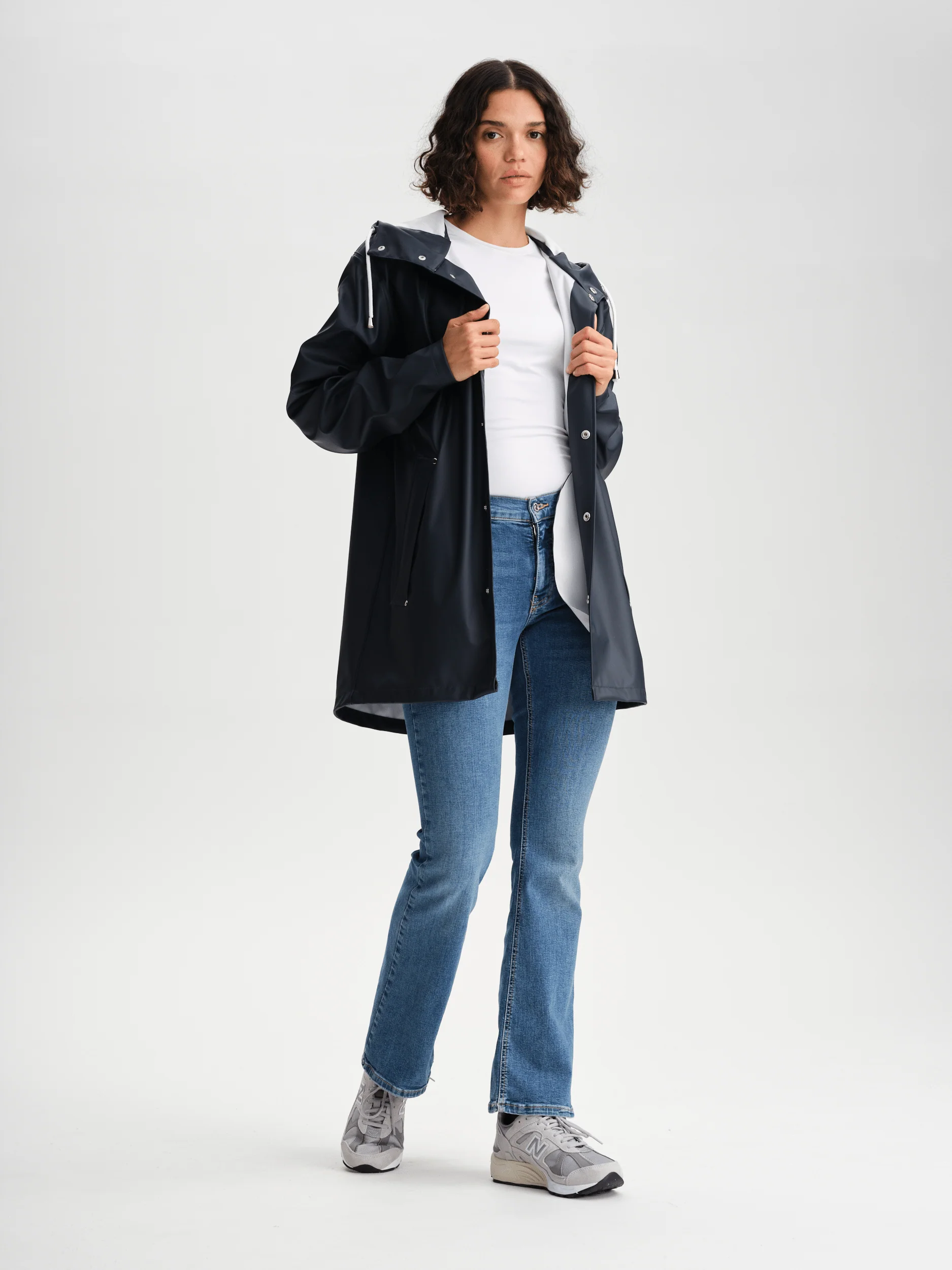 RAIN COAT NAVY - Image 3