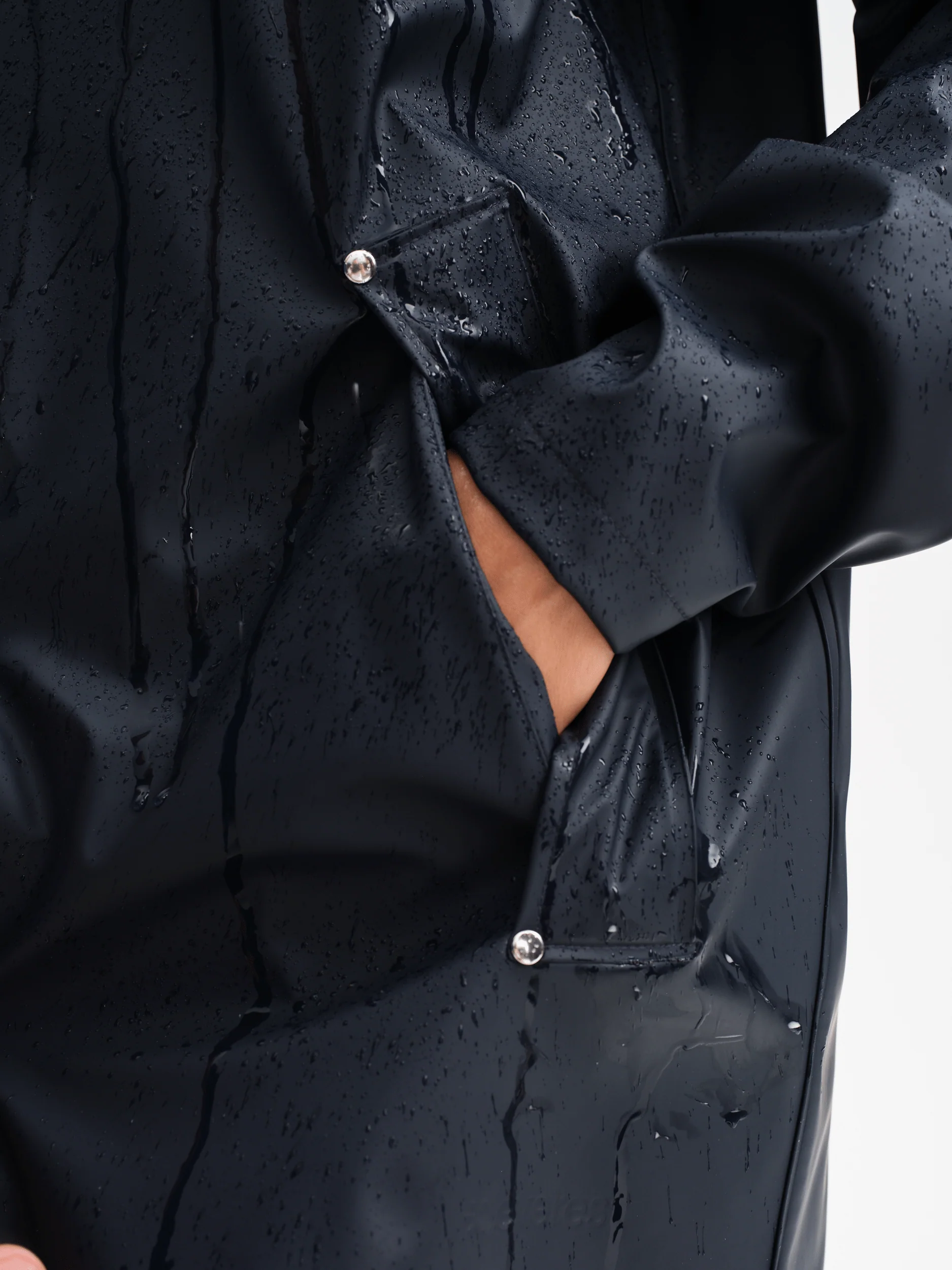RAIN COAT NAVY - Image 6
