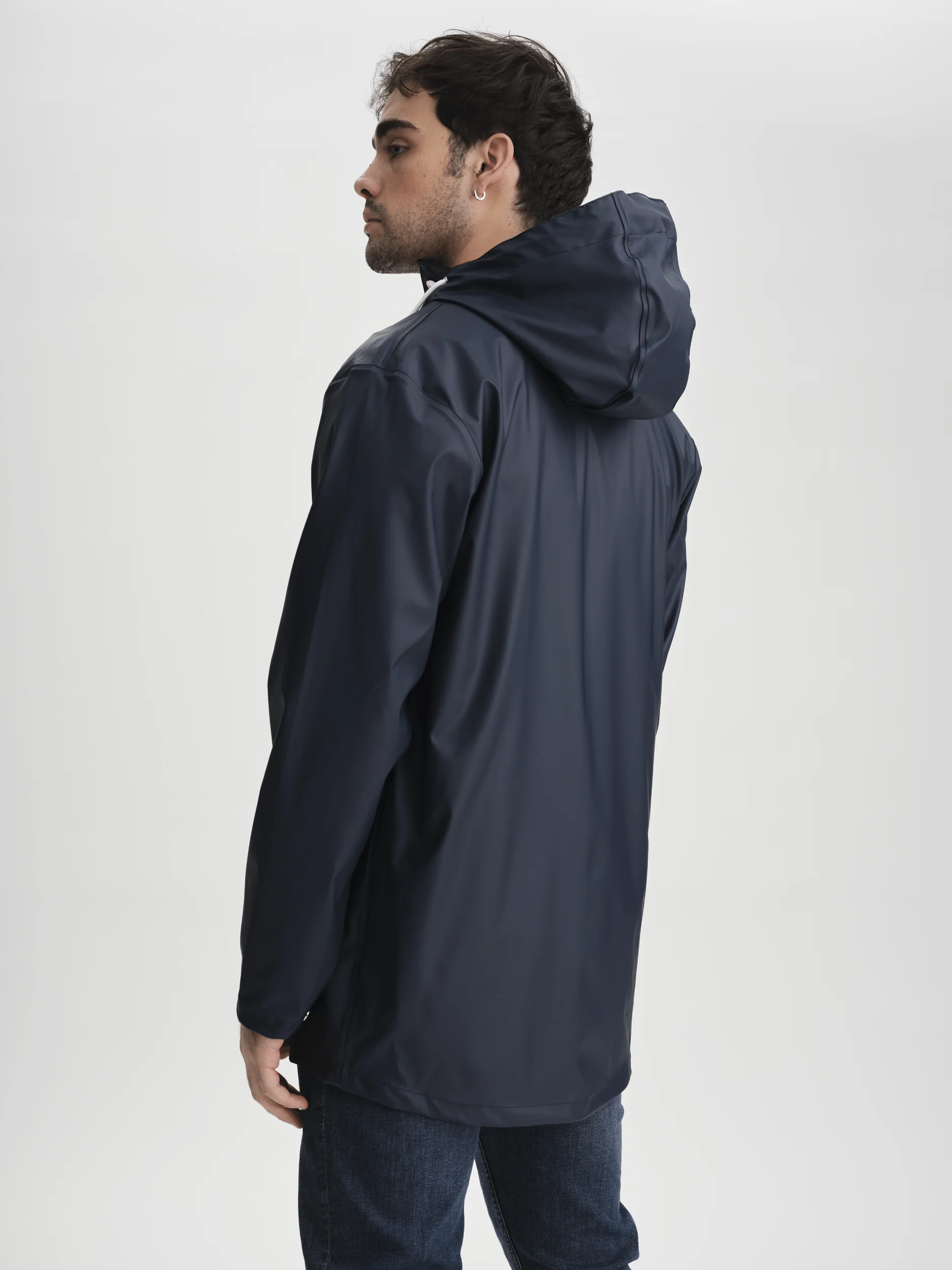 RAIN COAT NAVY - Image 7