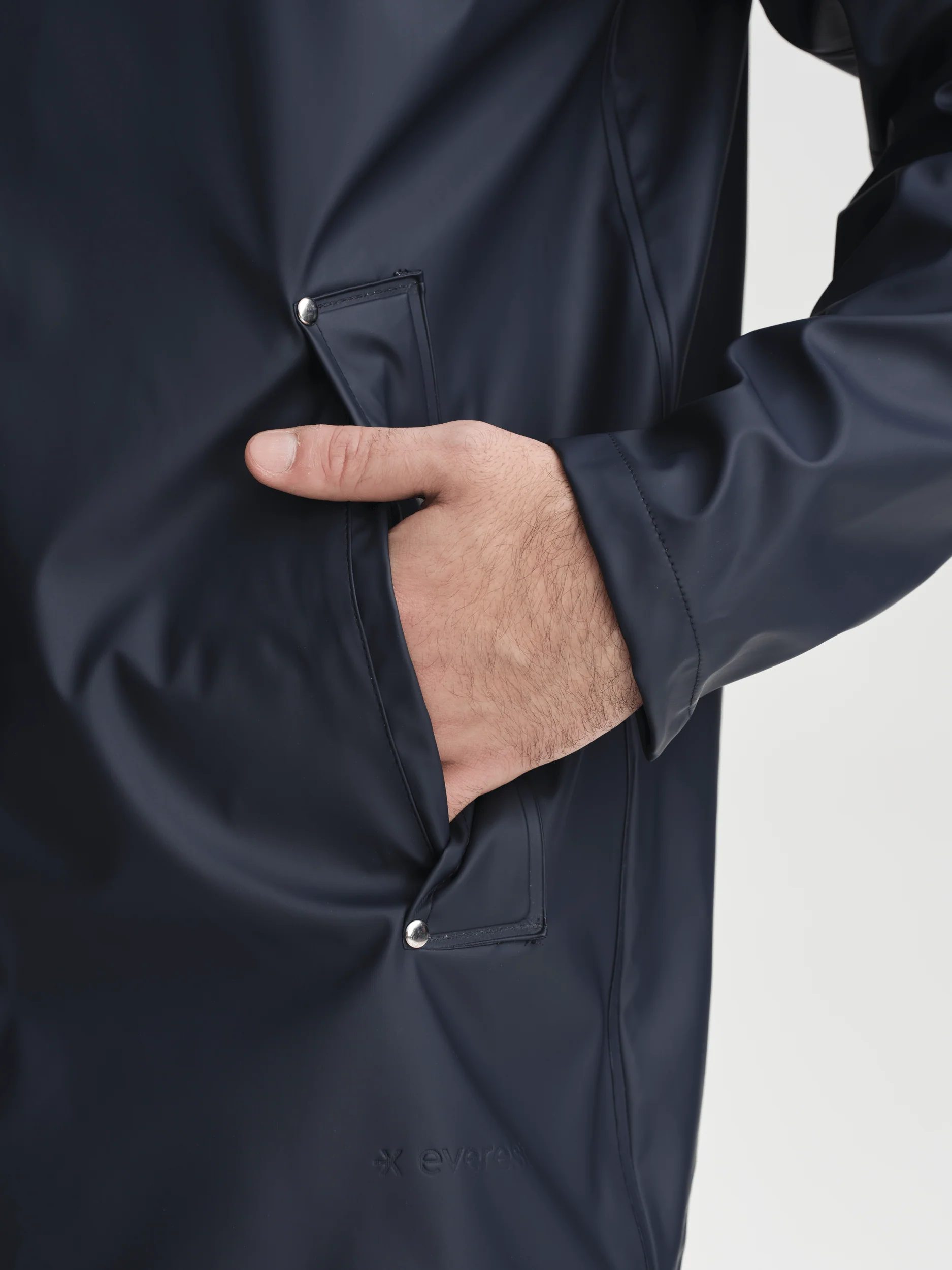 RAIN COAT NAVY - Image 8