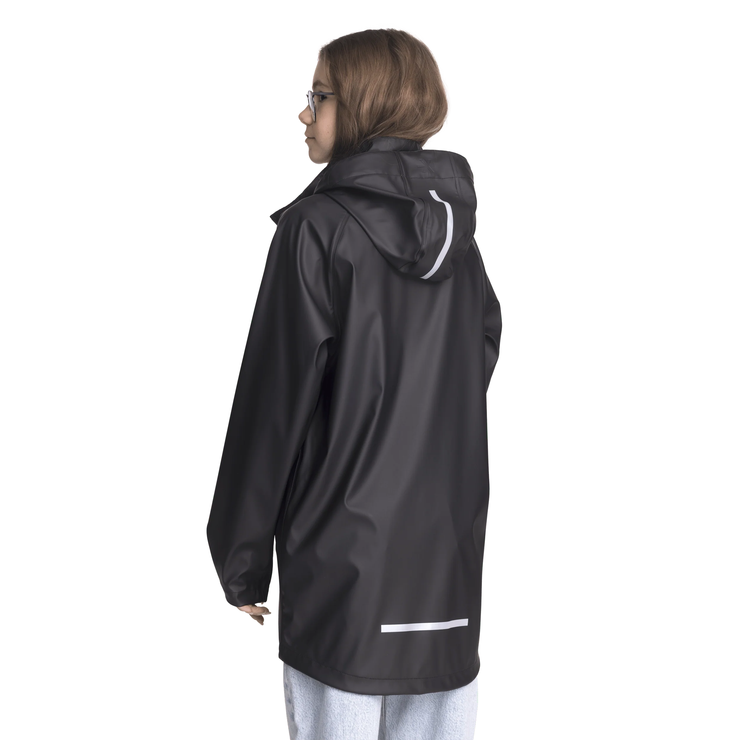 RAIN COAT BLACK JUNIOR - Image 4