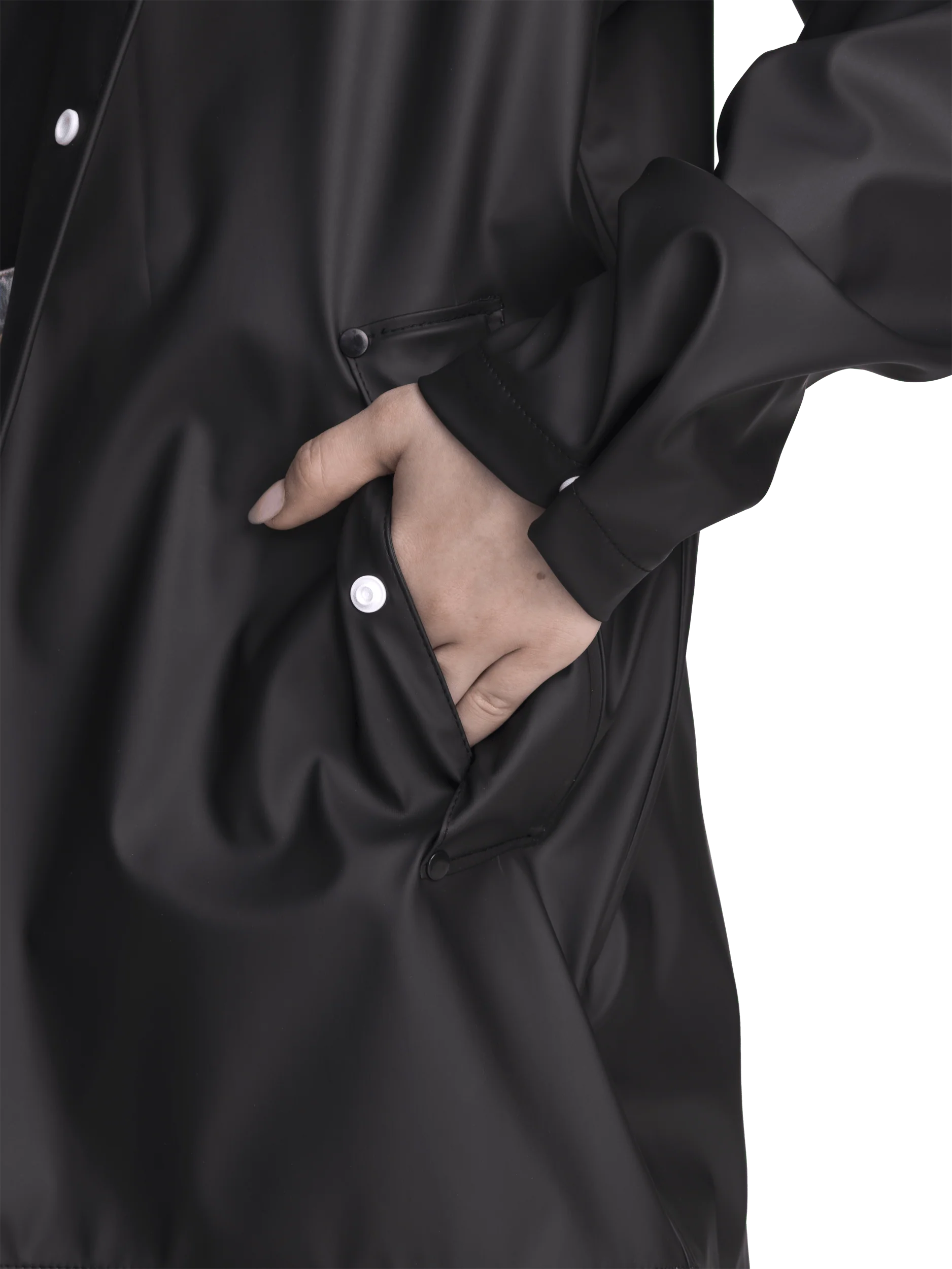 RAIN COAT BLACK JUNIOR - Image 5