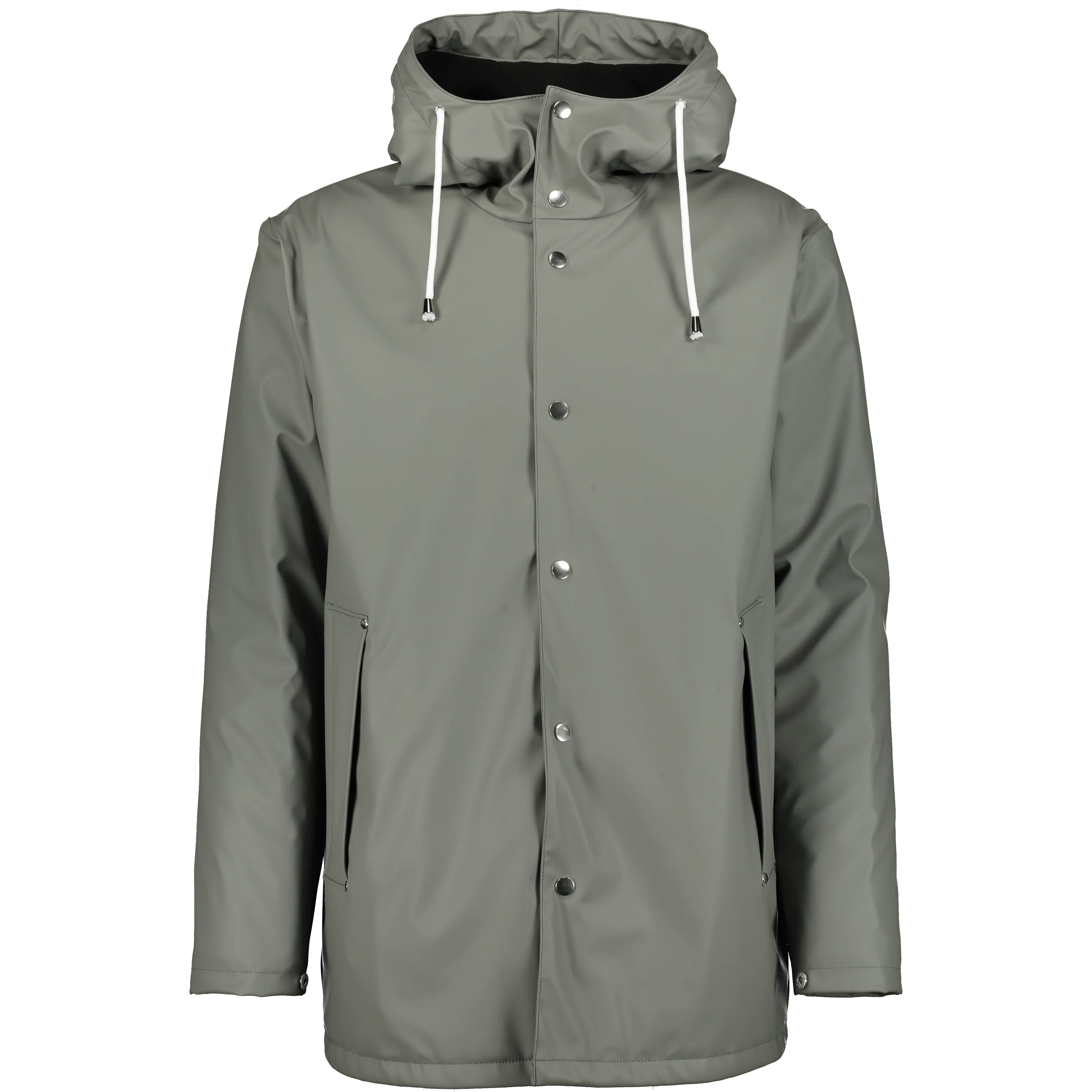 RAIN WARM COAT KHAKI GREY - Image 10