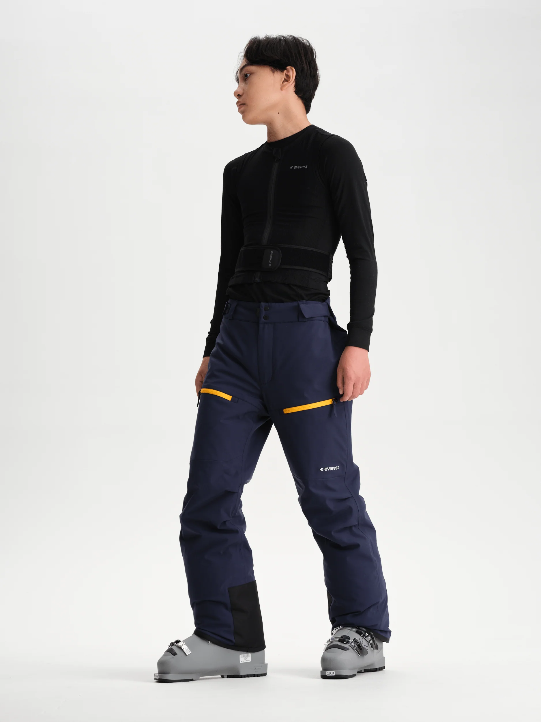 REGULAR SKI SOFTSHELL PANT NAVY Junior - Image 3