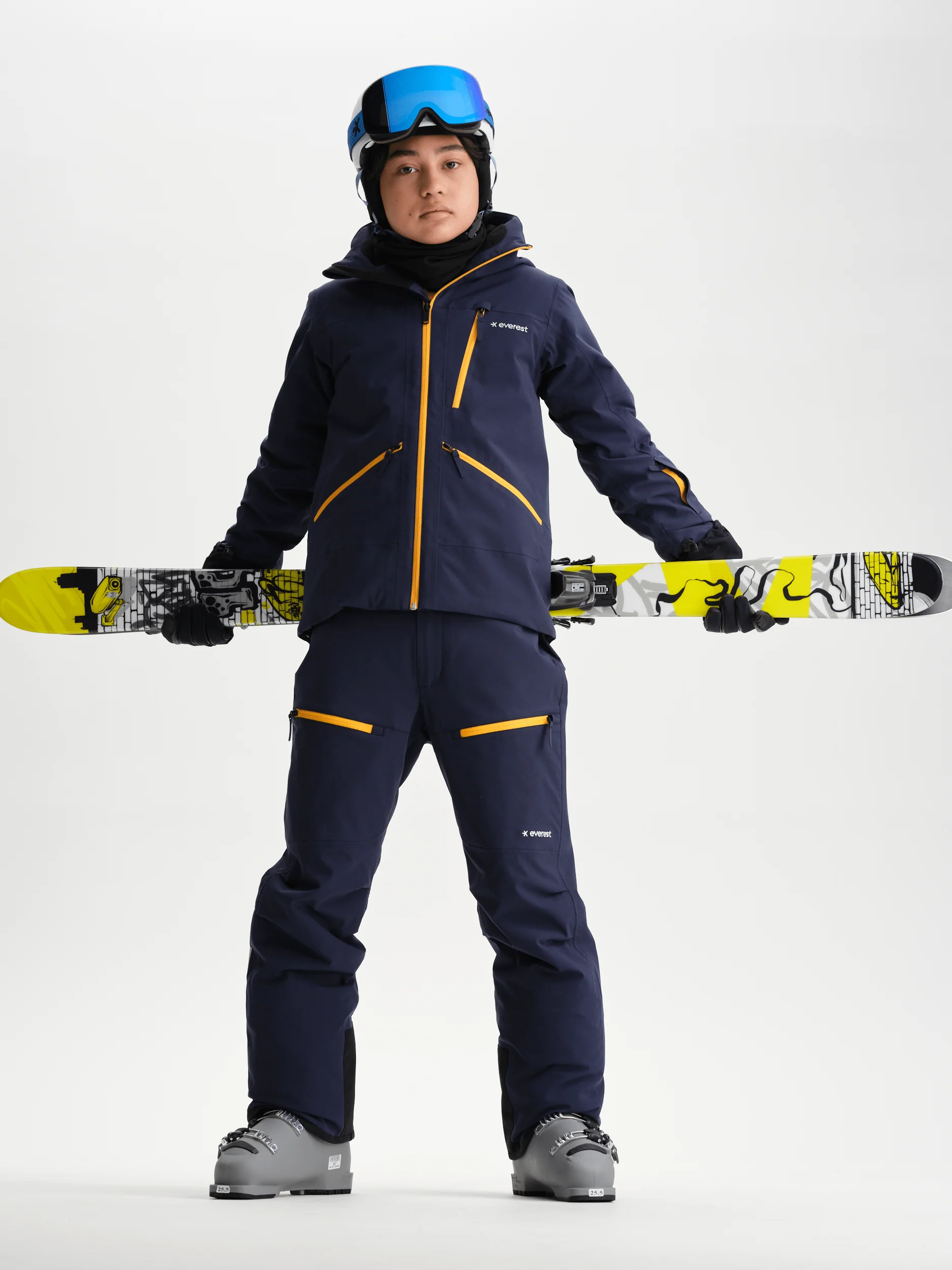 REGULAR SKI SOFTSHELL PANT NAVY Junior - Image 4
