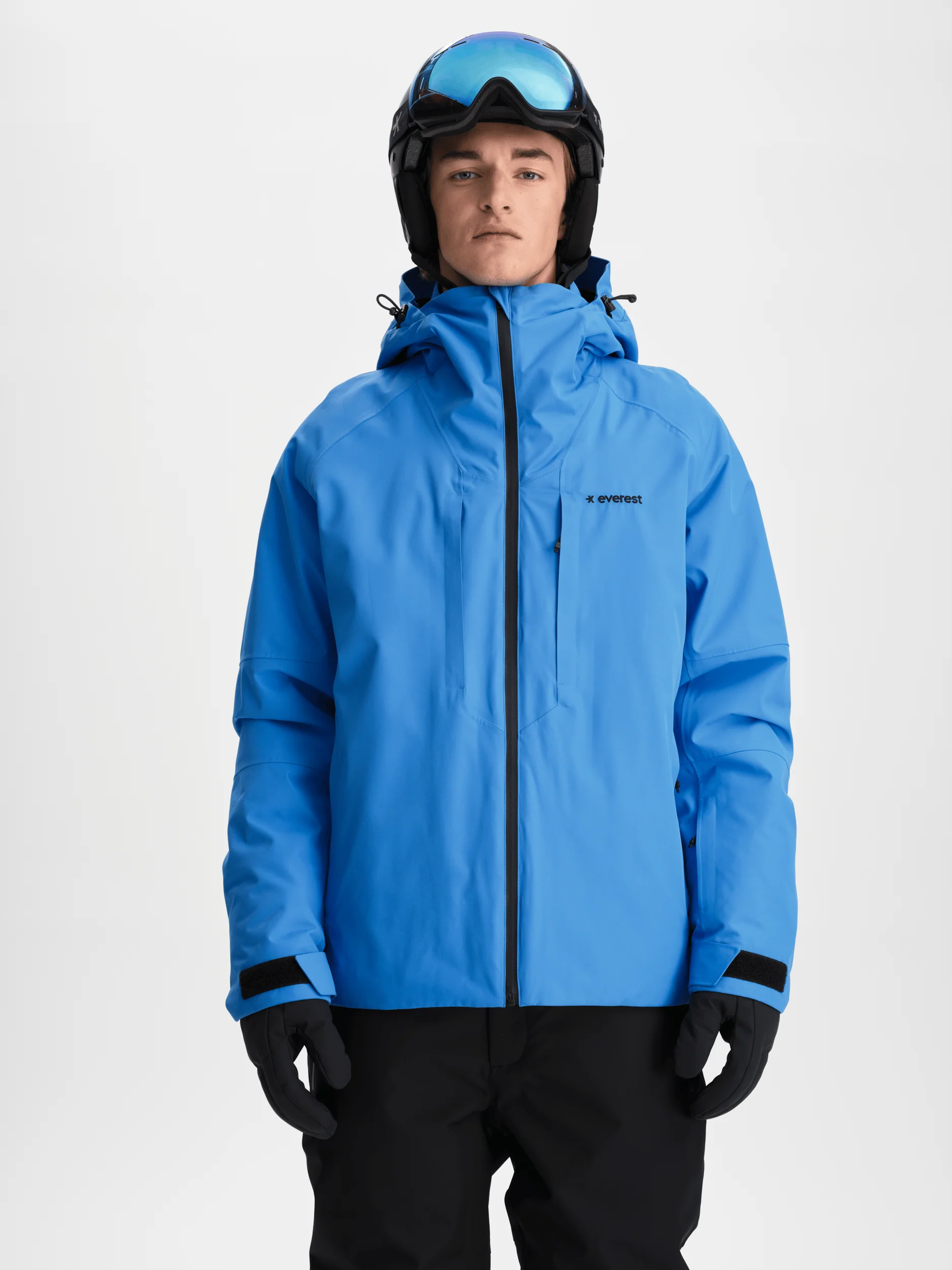 SKI JACKET AZURE BLUE MEN