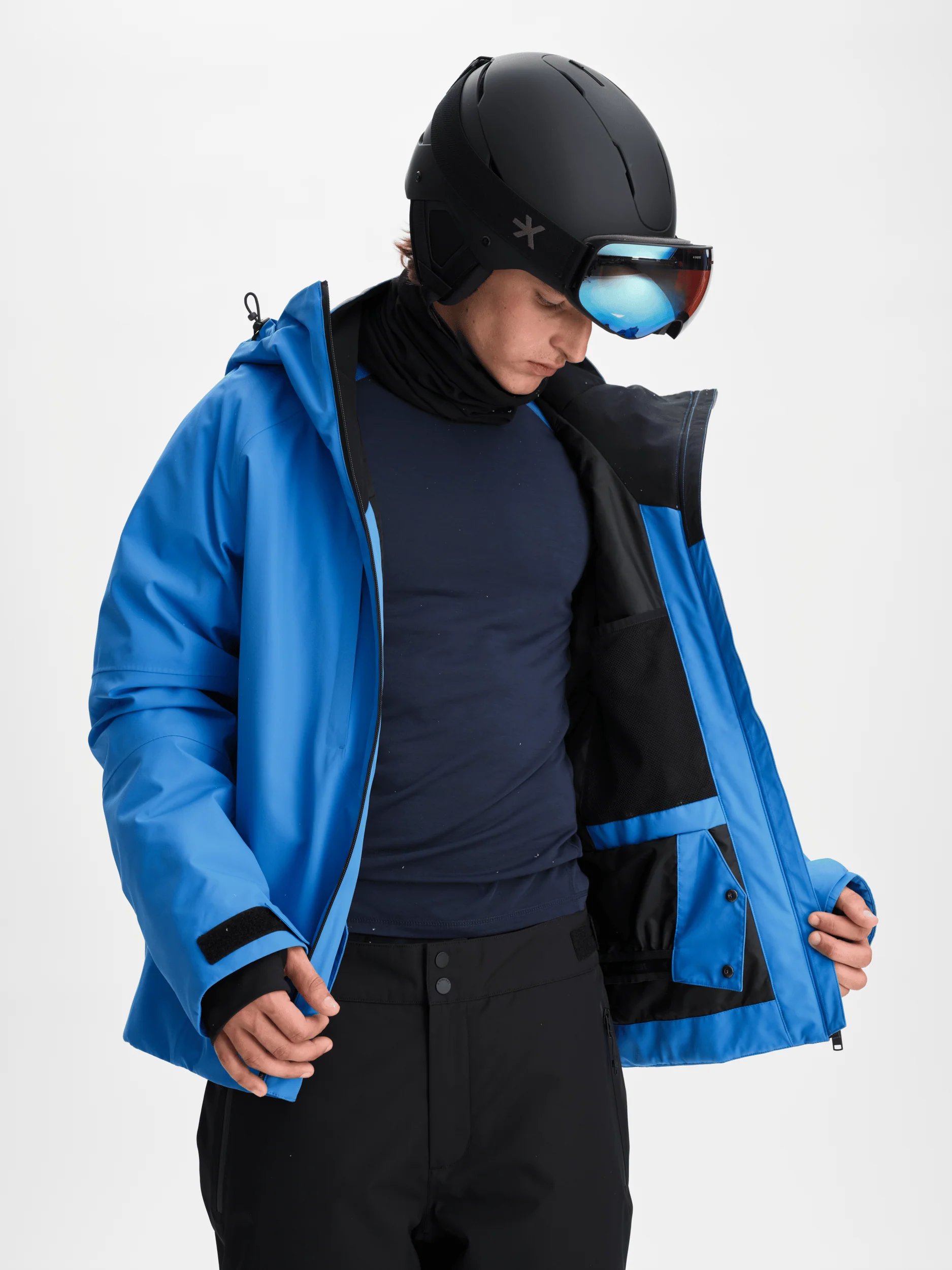 SKI JACKET AZURE BLUE MEN - Image 5
