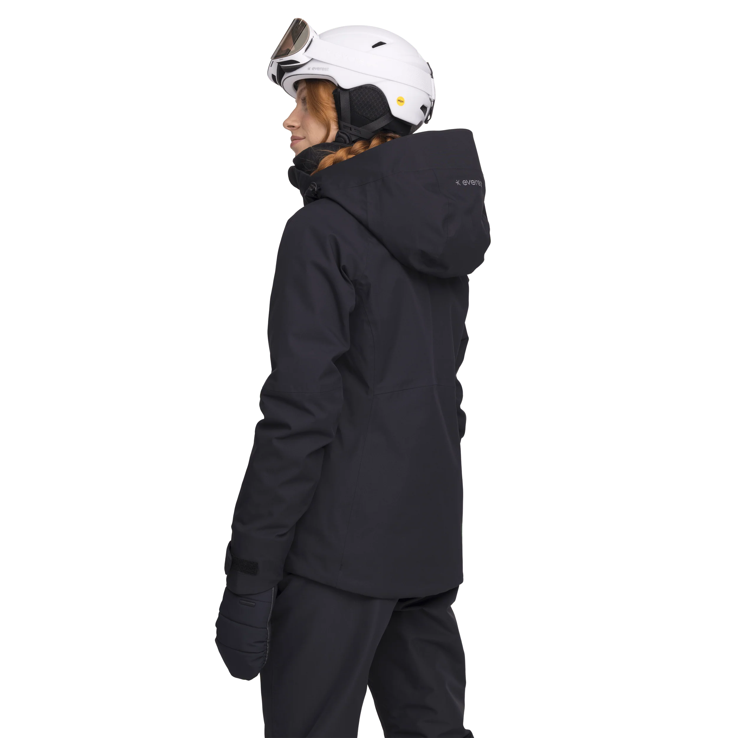 SKI JACKET BLACK WOMEN - Image 3