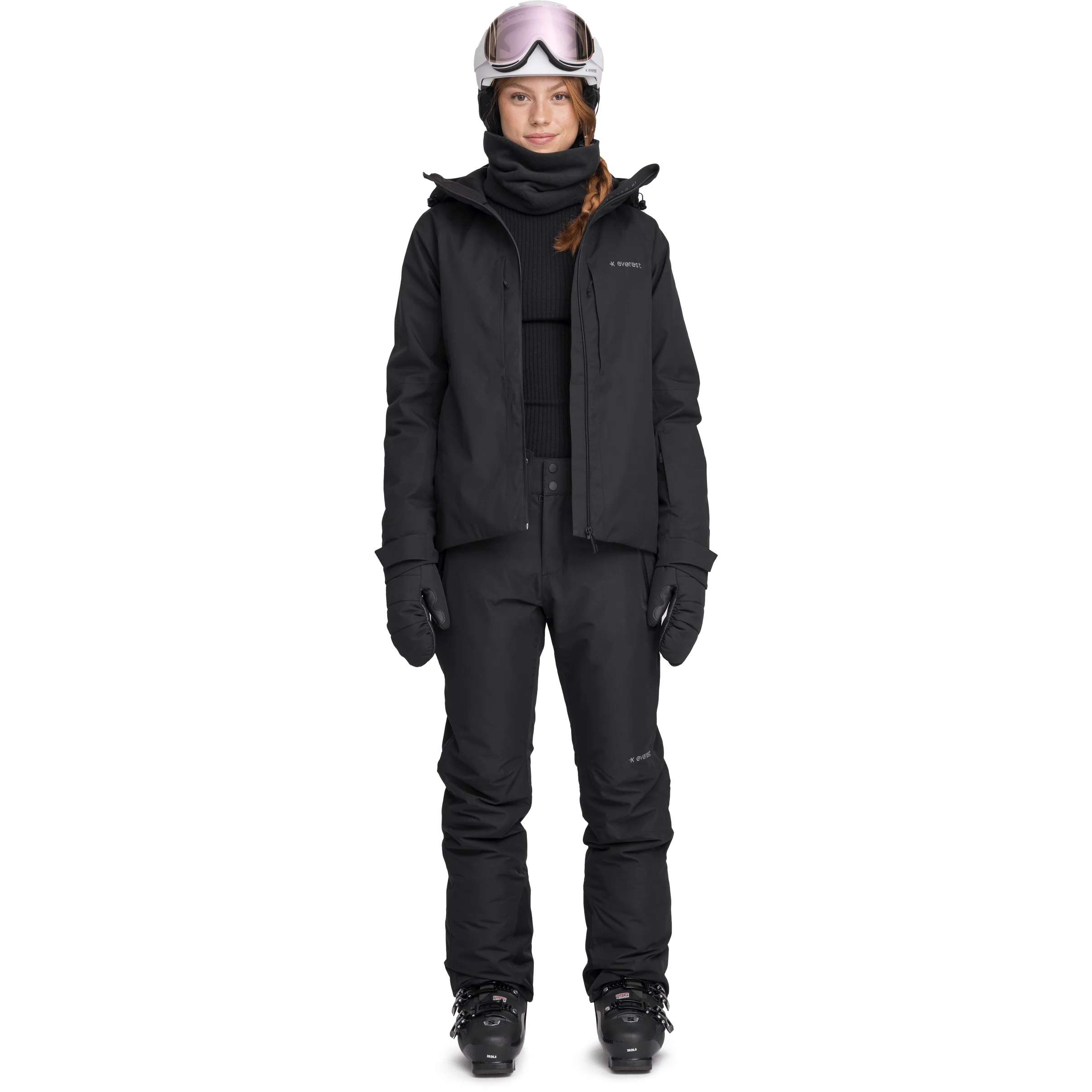 SKI JACKET BLACK WOMEN - Image 8