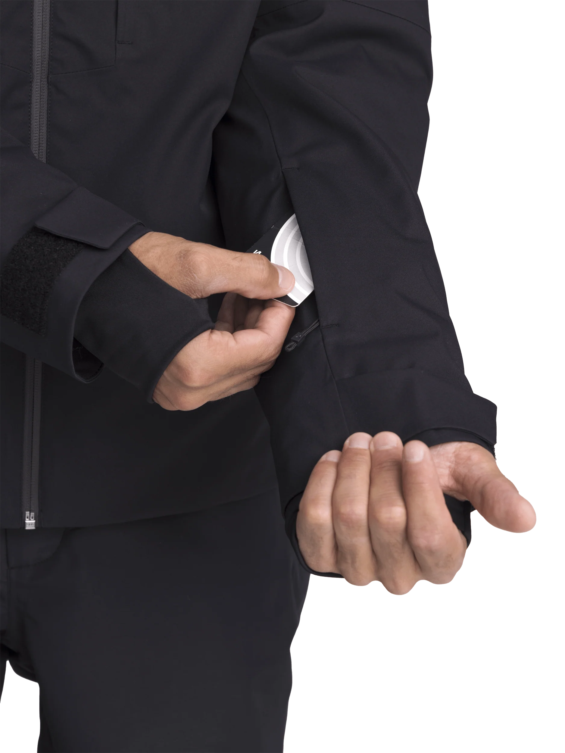 SKI JACKET BLACK MEN - Image 6
