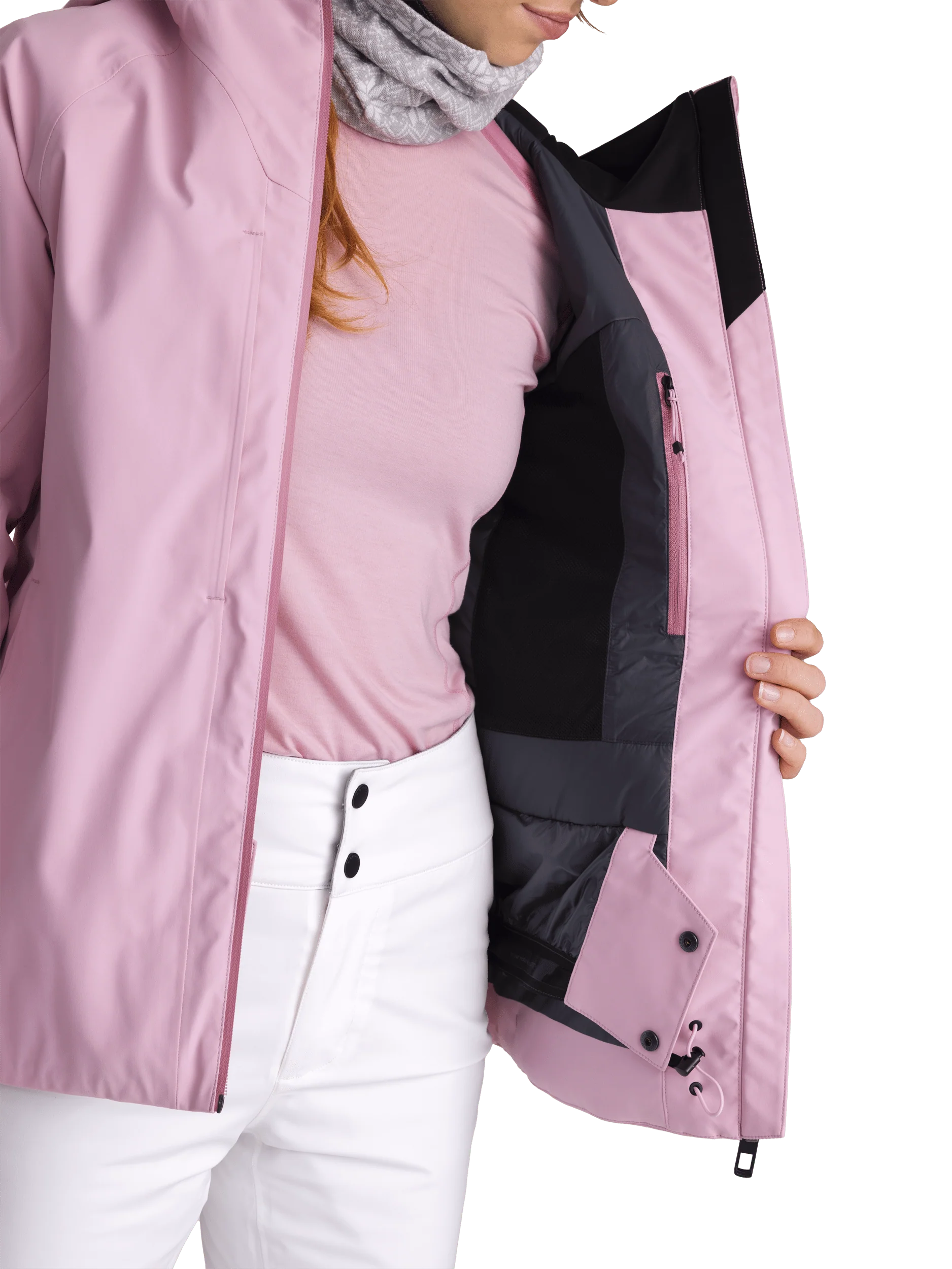 SKI JACKET BLOSSOM PINK WOMEN - Image 6