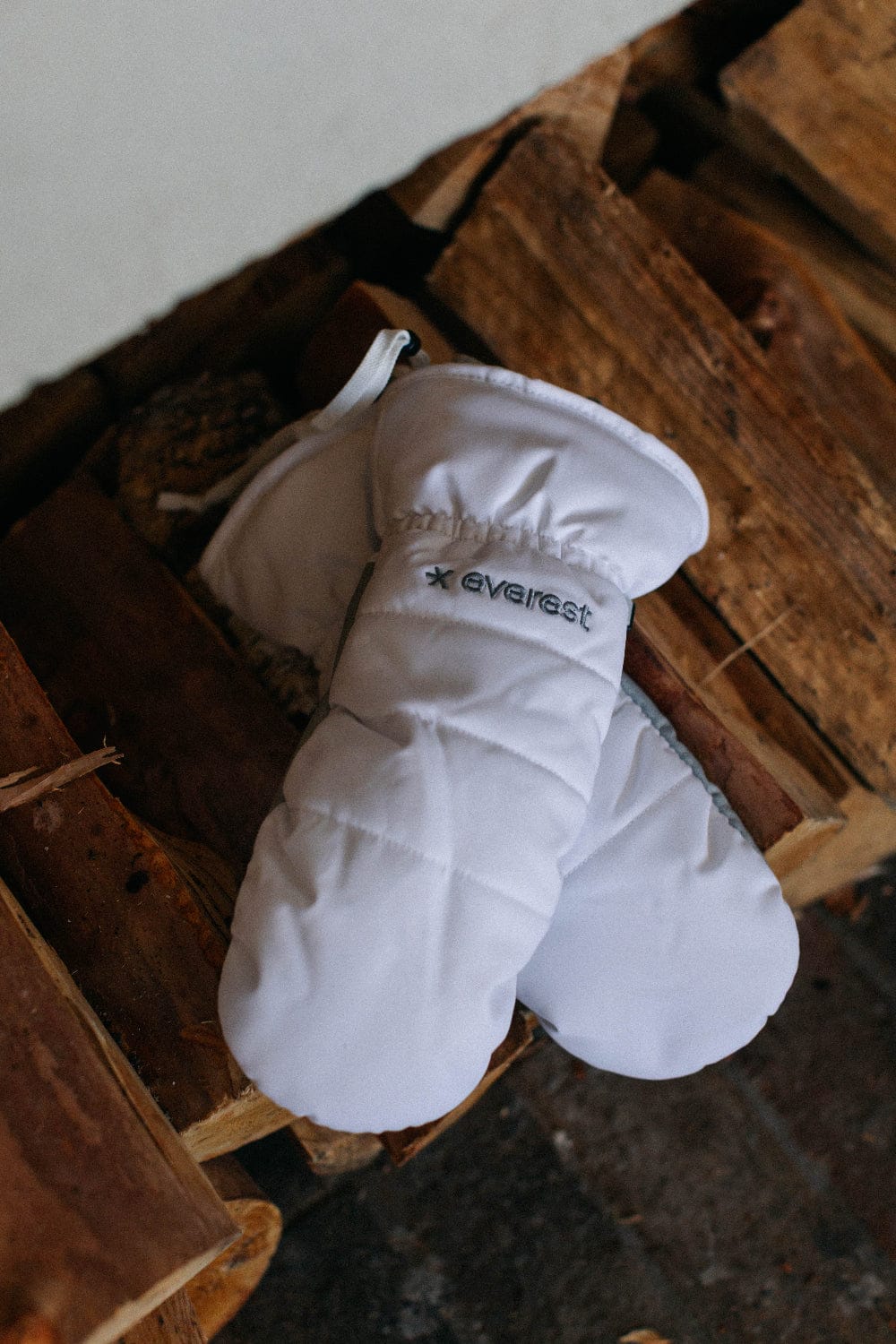 SKI MITTEN  WHITE - Image 4