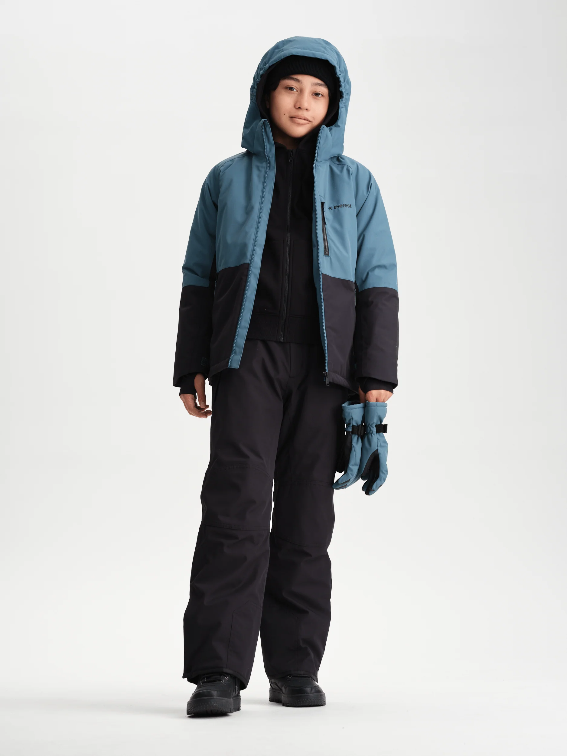 SKI REGULAR PANT BLACK JUNIOR - Image 3