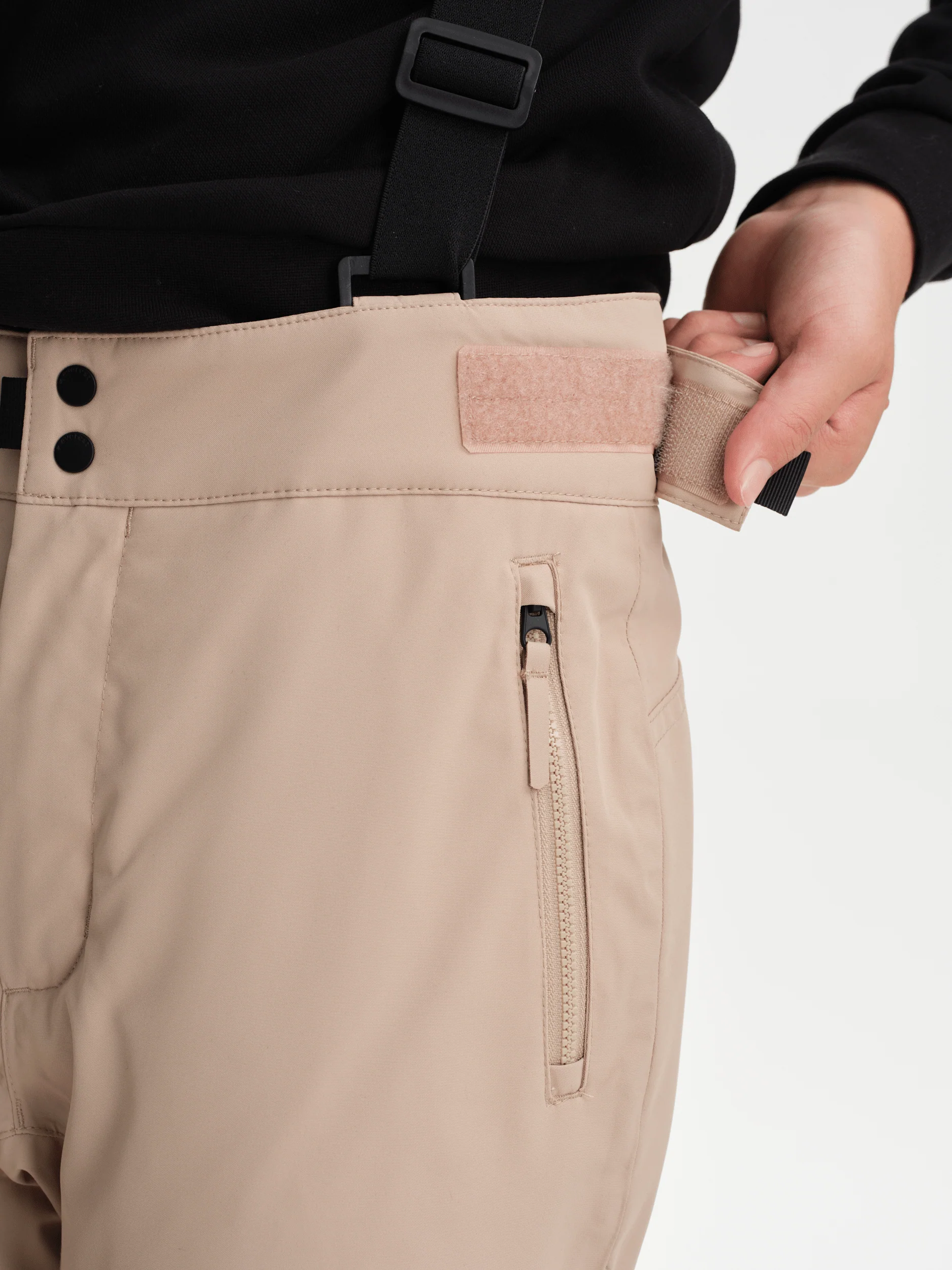 SKI SLIM PANT SOFT BEIGE - Image 3