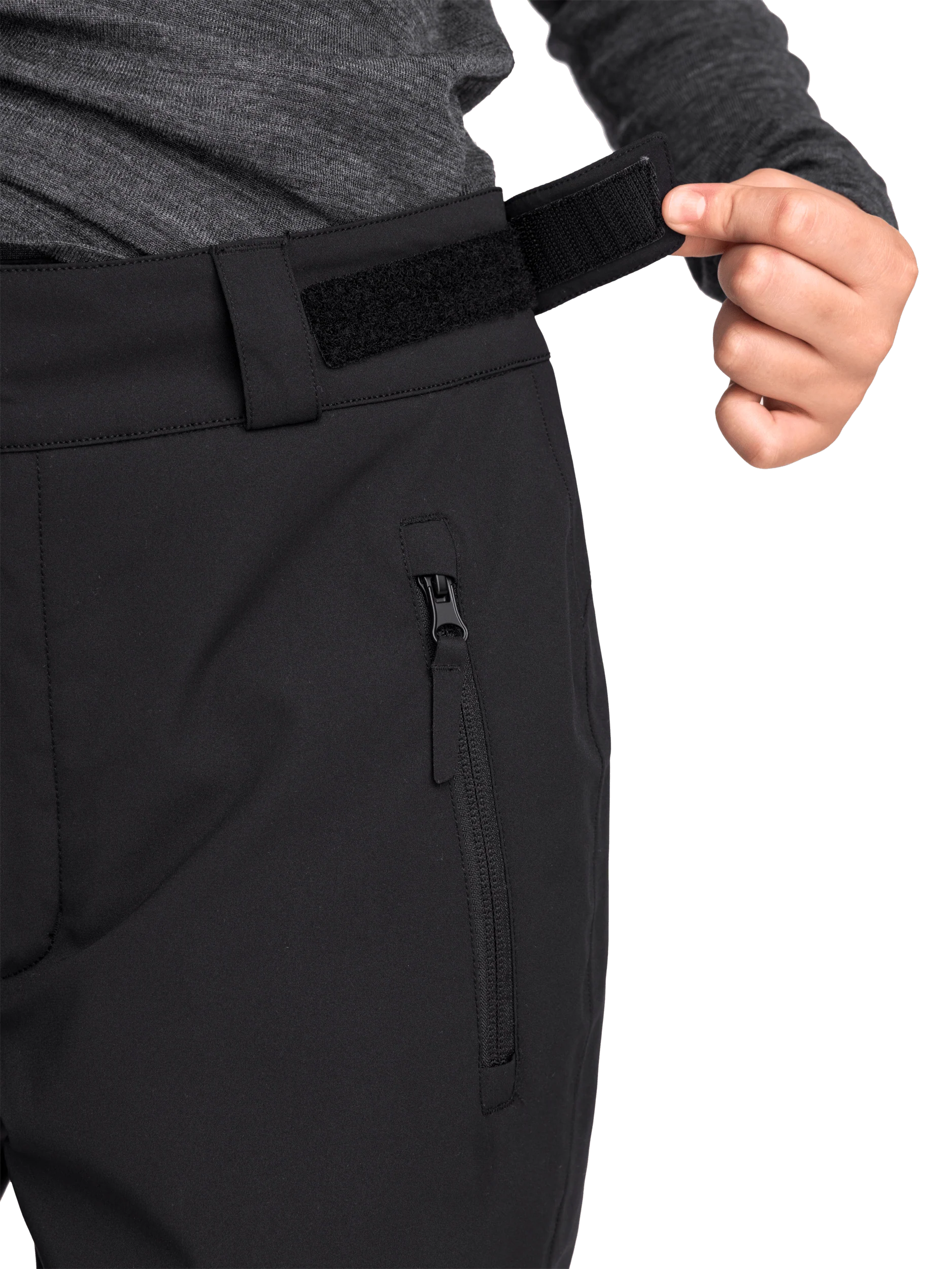SLIM SOFT PANT BLACK - Image 3