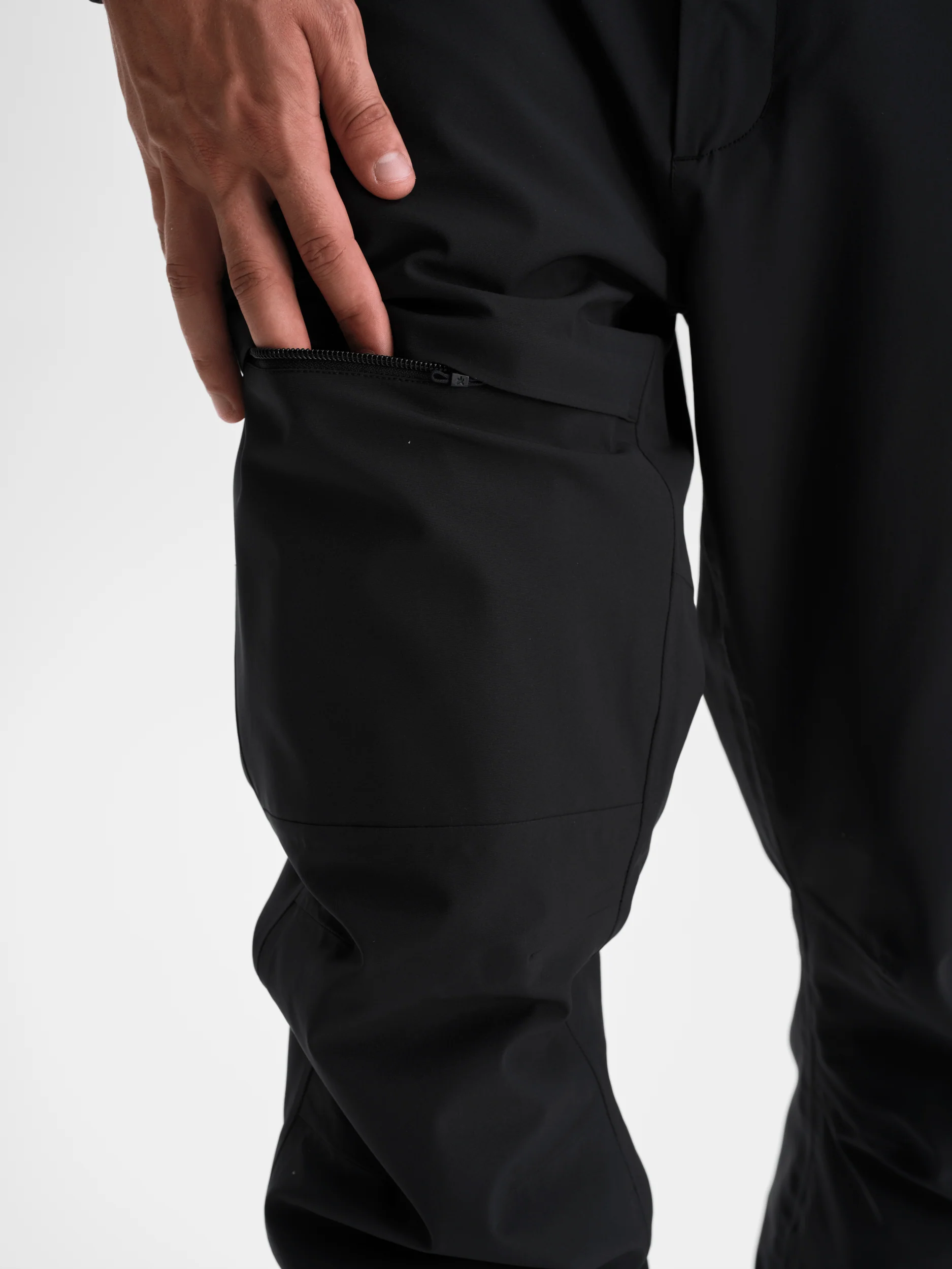 SLIM SOFTSHELL PANT BLACK - Image 5