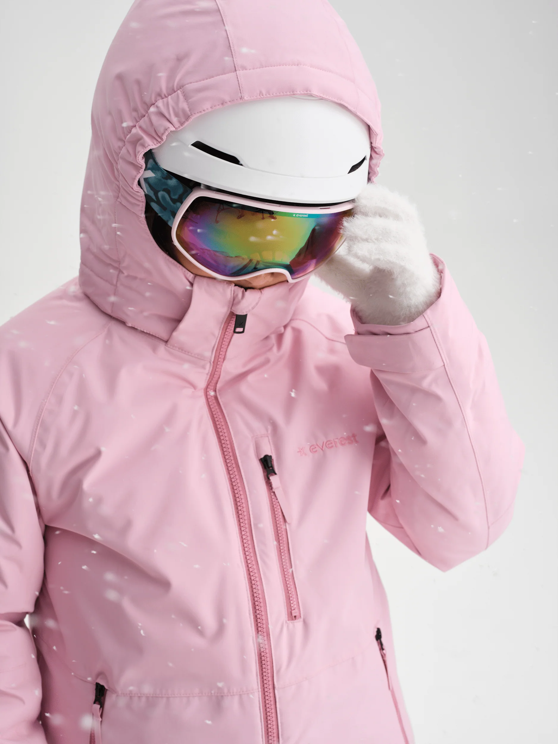 SNOW JACKET BLOSSOM PINK - Image 4