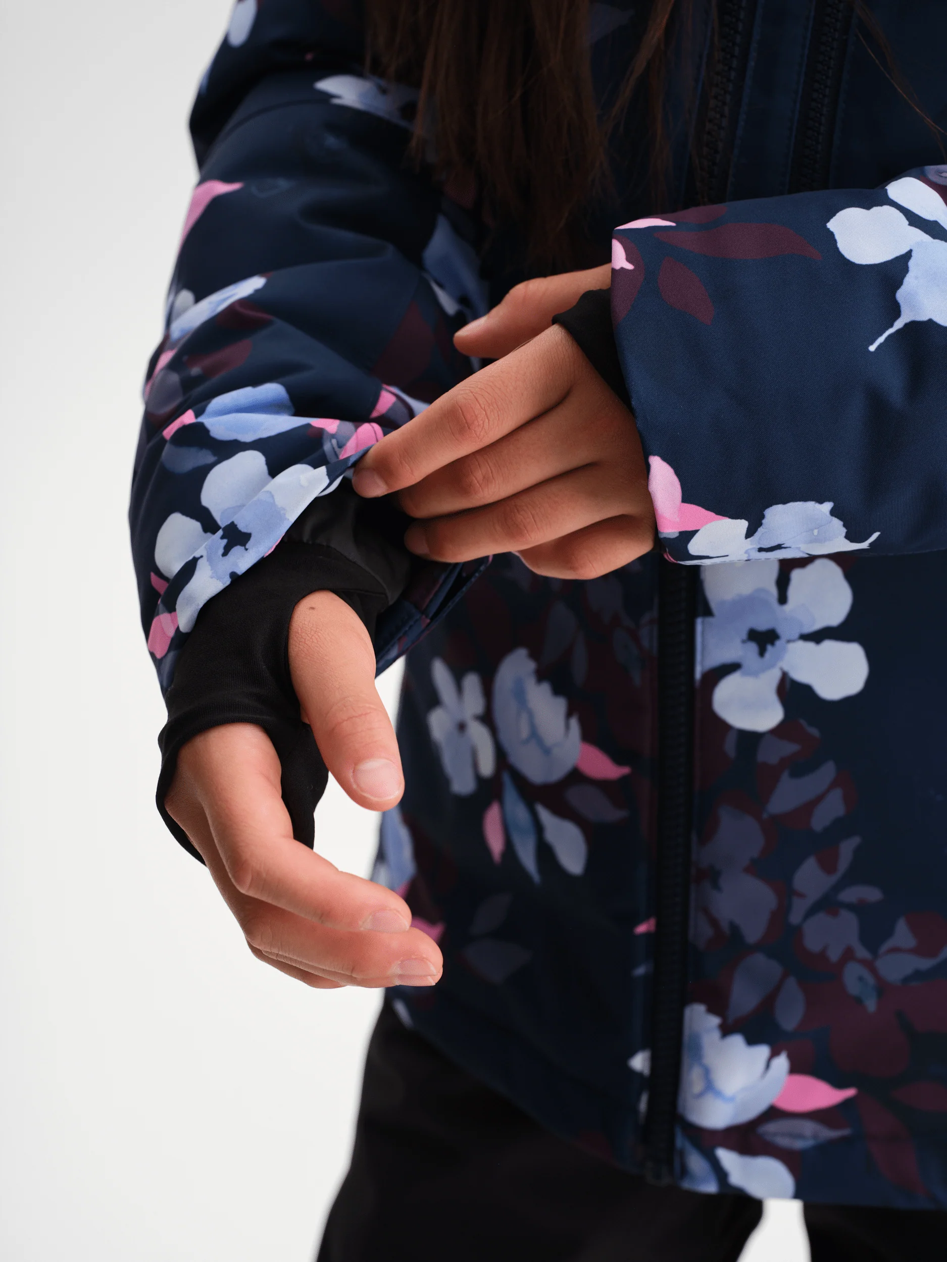 SNOW JACKET FLOWER PRINT - Image 5