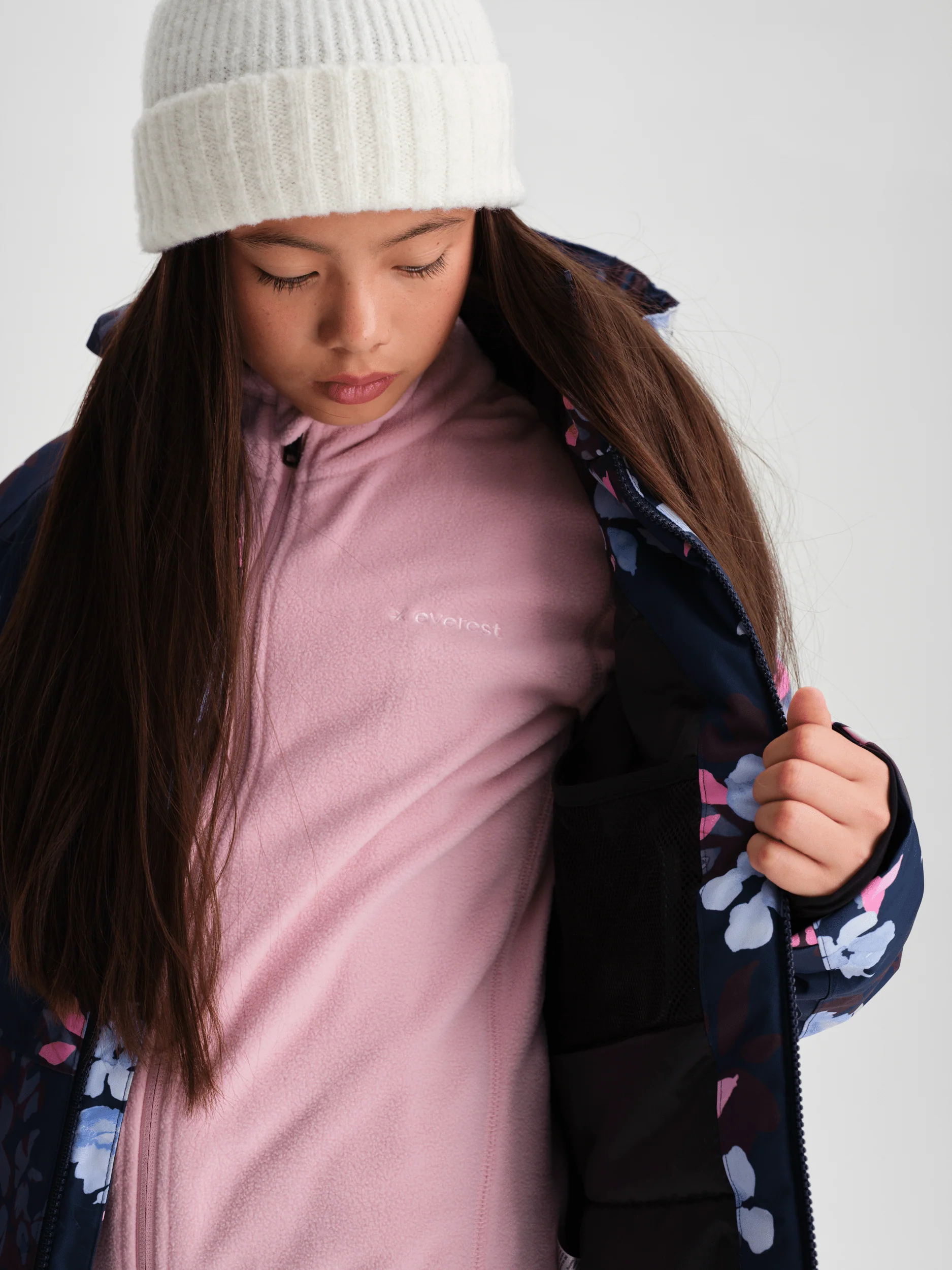 SNOW JACKET FLOWER PRINT - Image 7