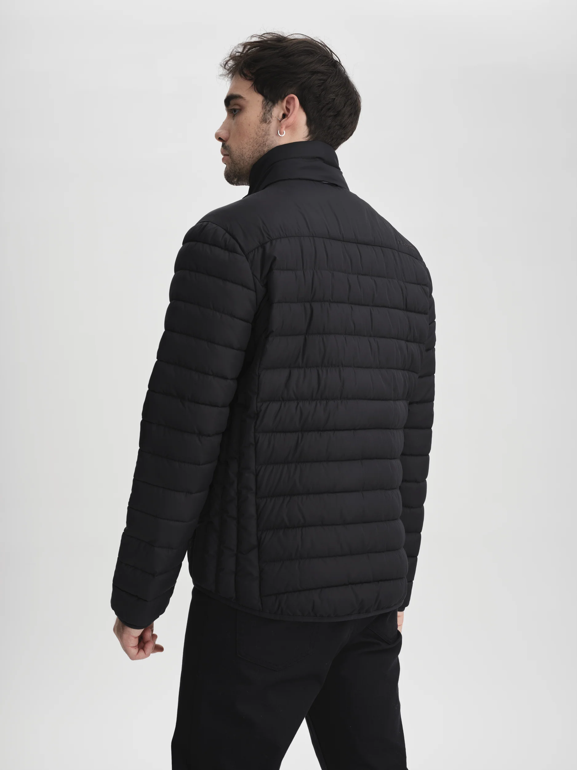 STONE LINER JACKET BLACK - Image 3