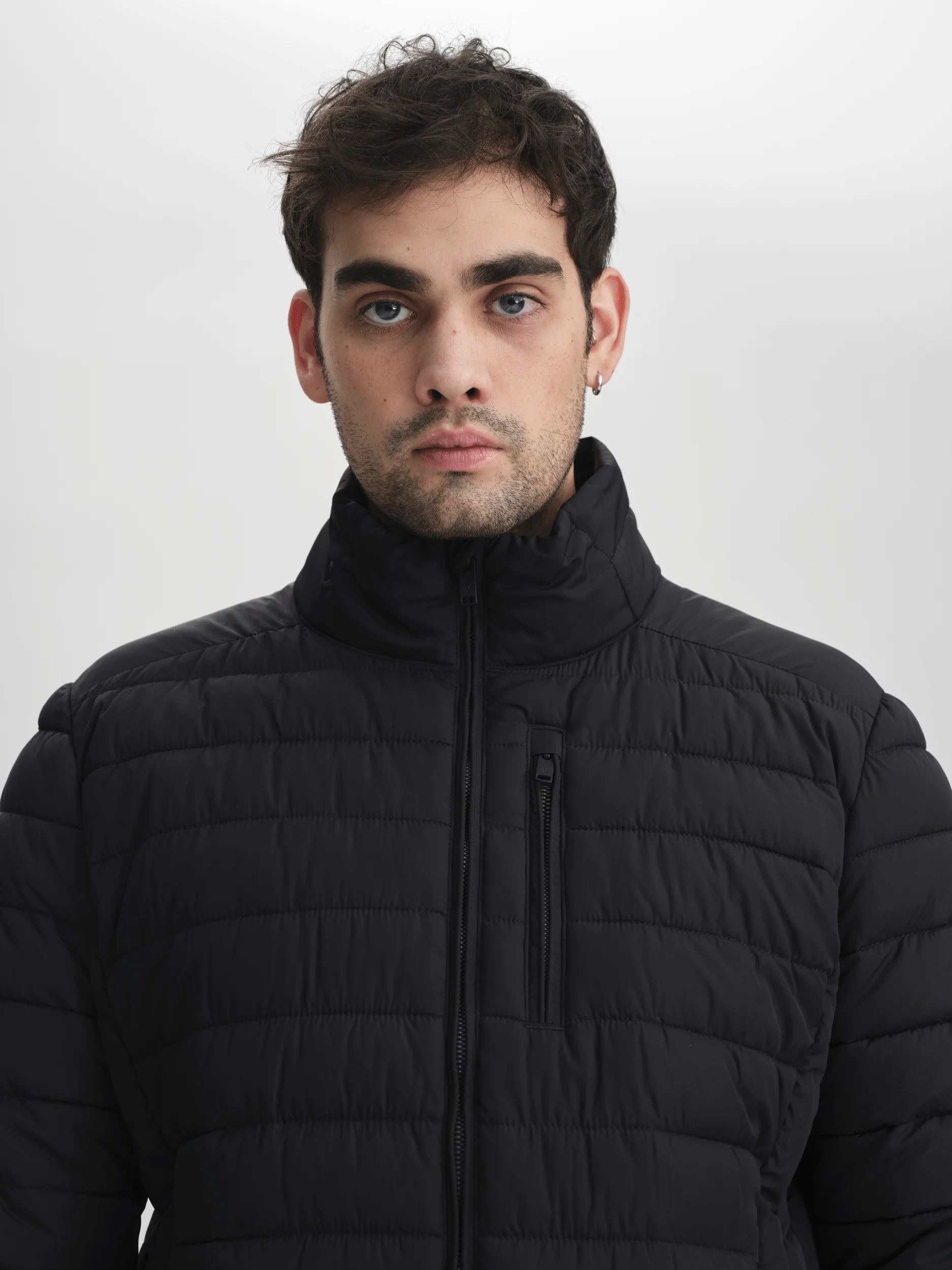 STONE LINER JACKET BLACK - Image 4