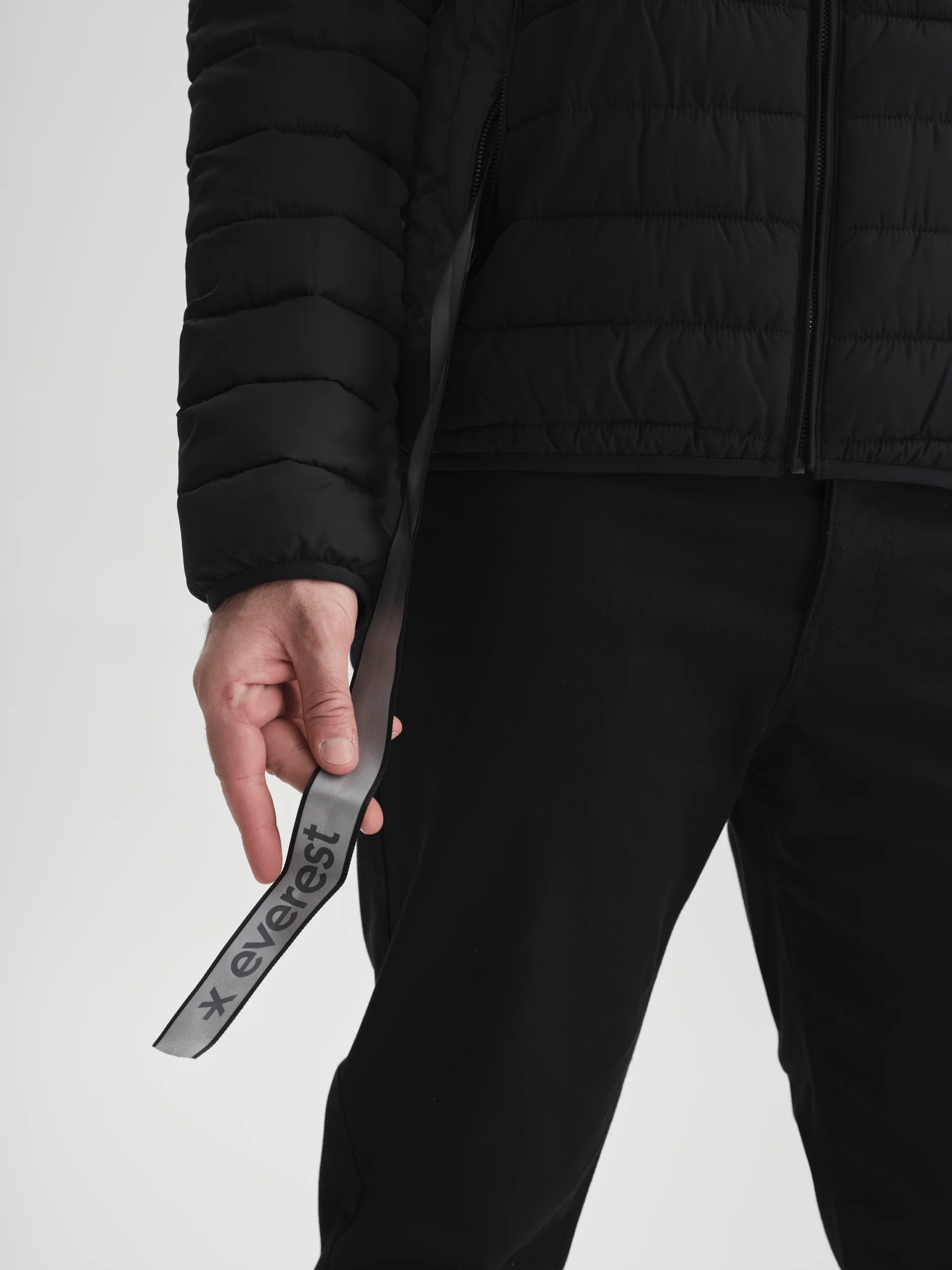 STONE LINER JACKET BLACK - Image 5