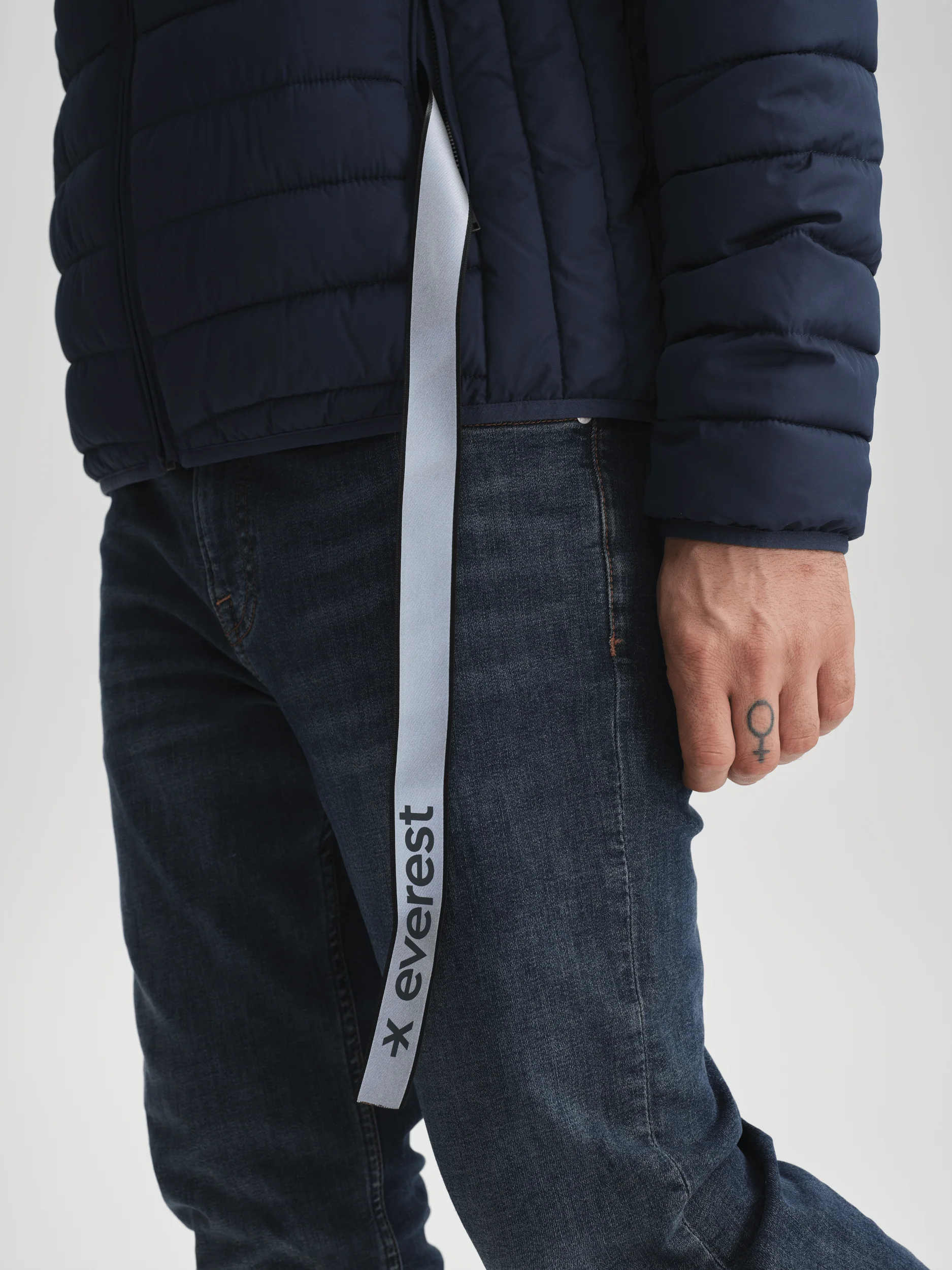 STONE LINER JACKET NAVY - Image 6