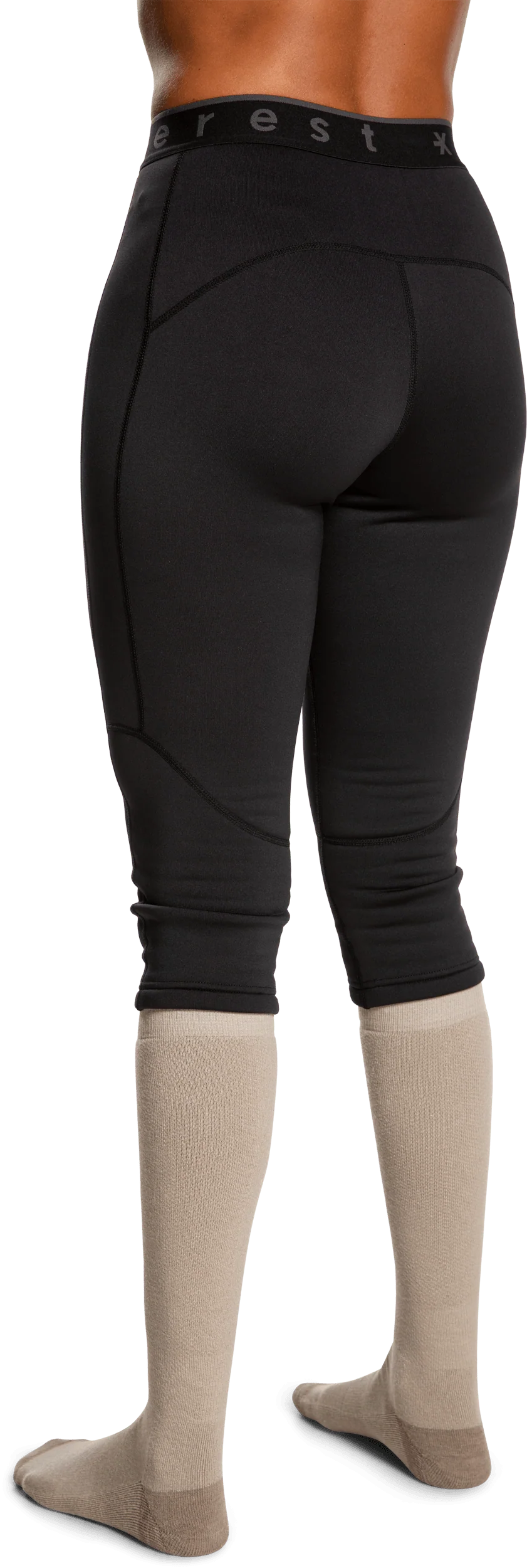 STRETCH 3/4 PANT BLACK - Image 4