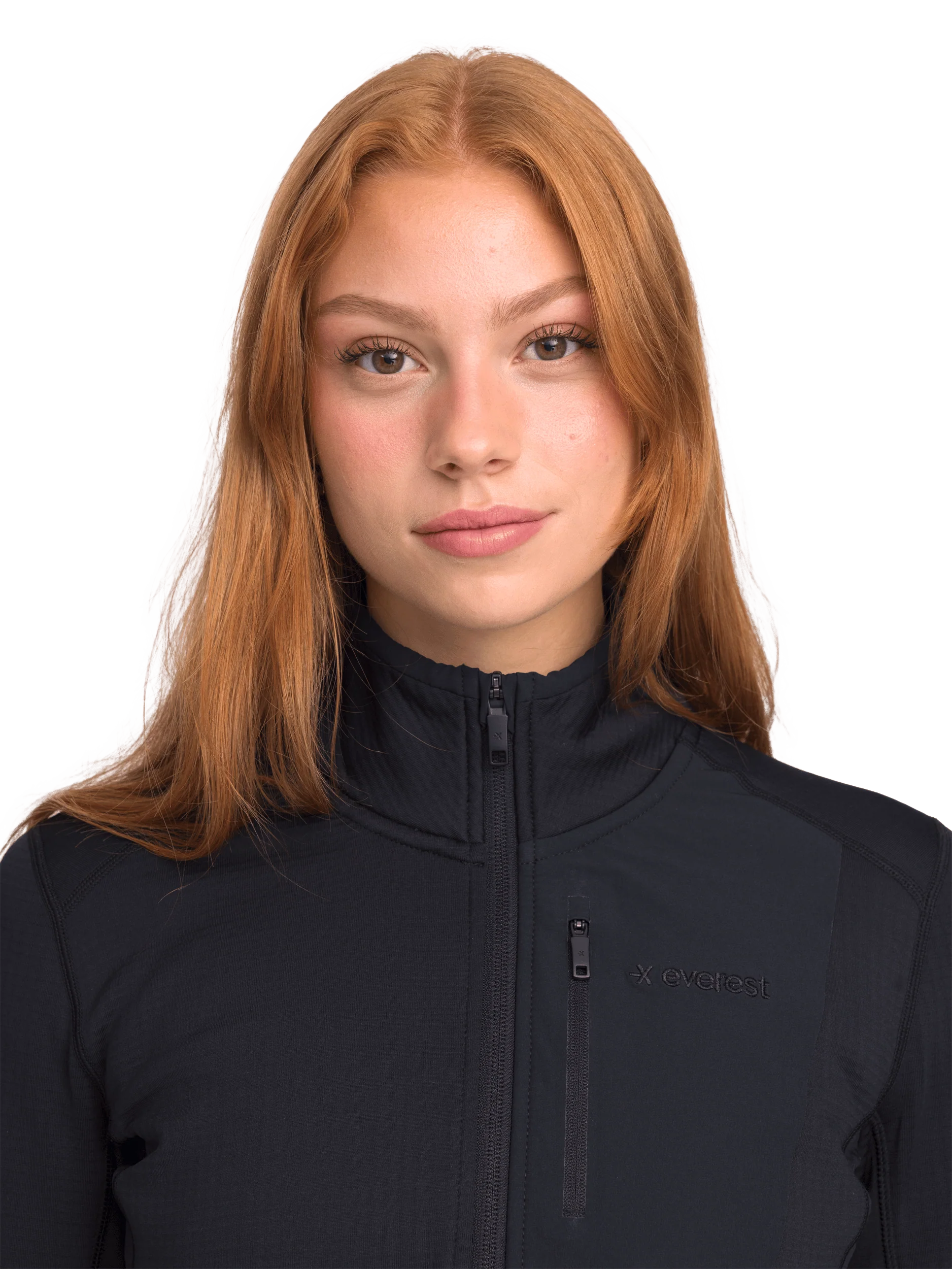 STRUCTURED QUARTER ZIP JACKET BLACK - Image 4