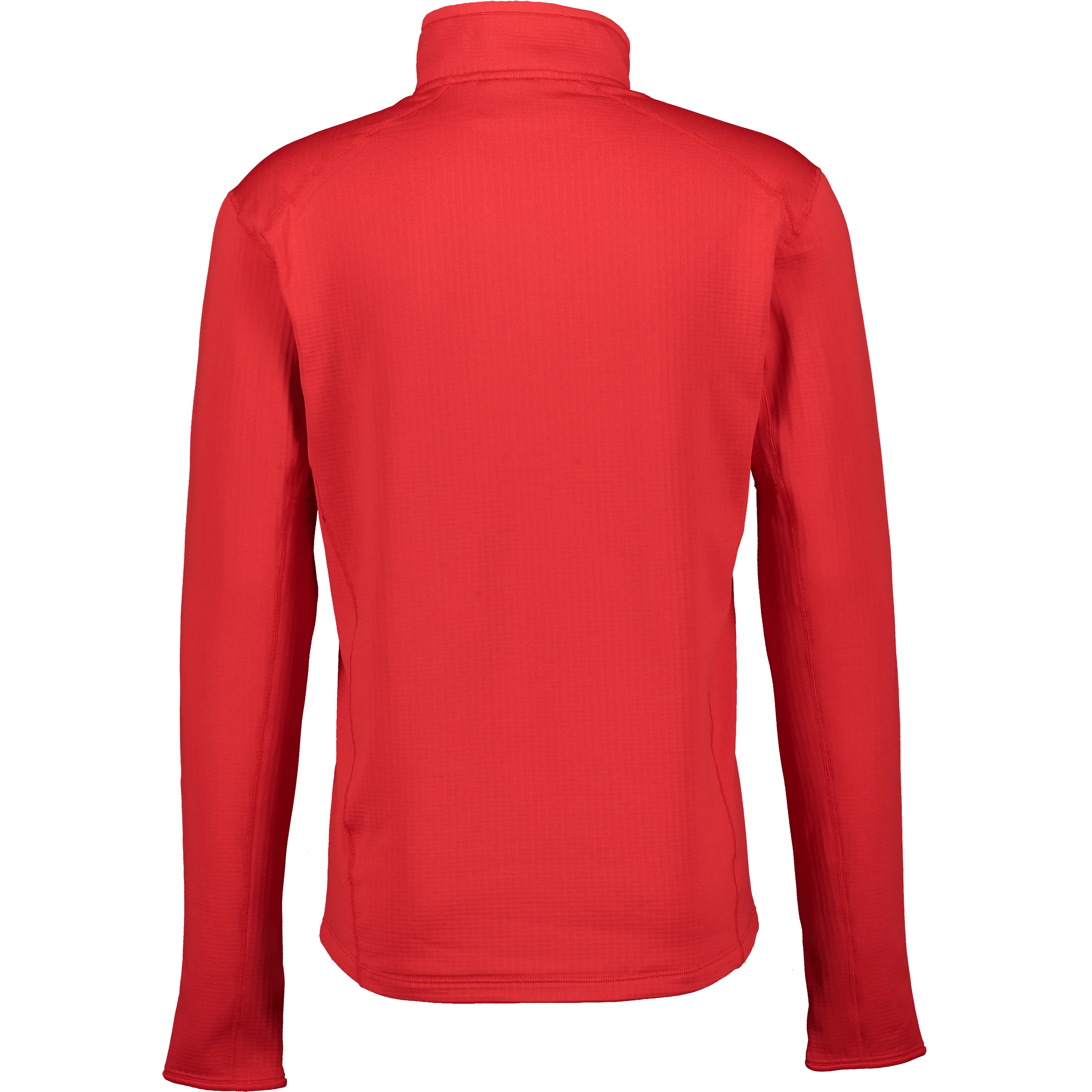 STRUCTURED QUARTER ZIP SWEATER HIGH RISK RED - Image 3