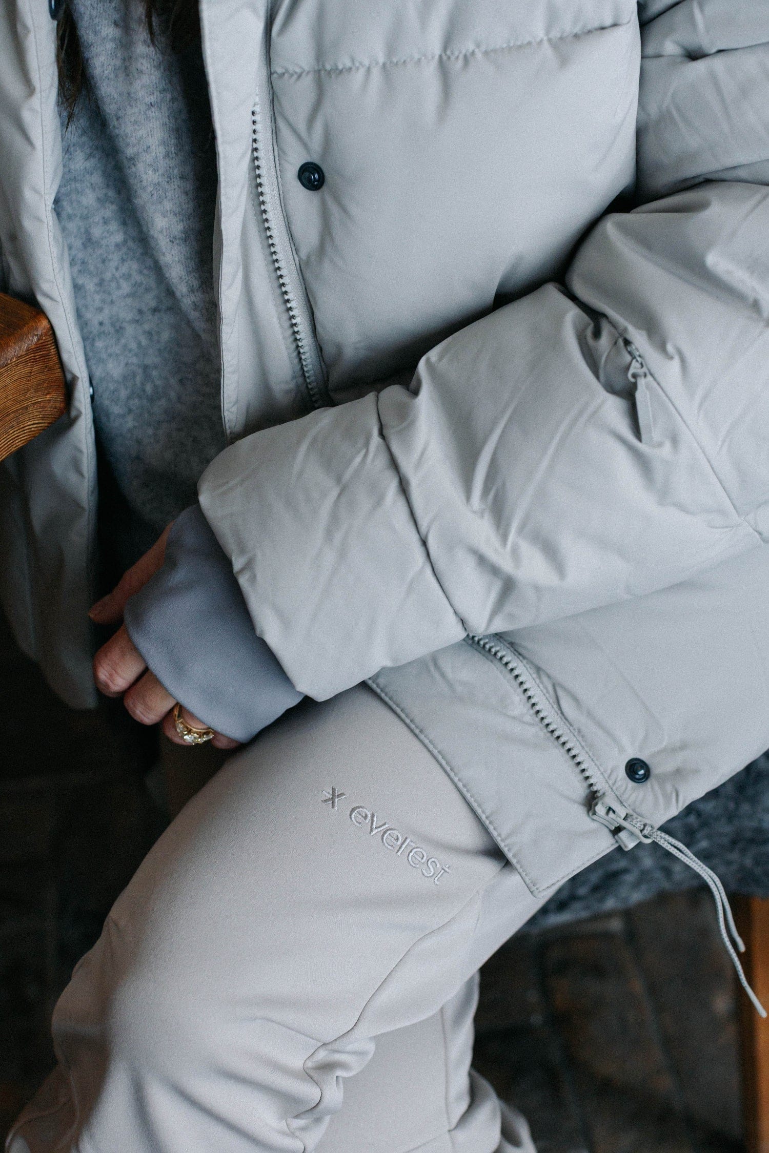 TIGHT FEMME PANT DOVECOAT - Image 9