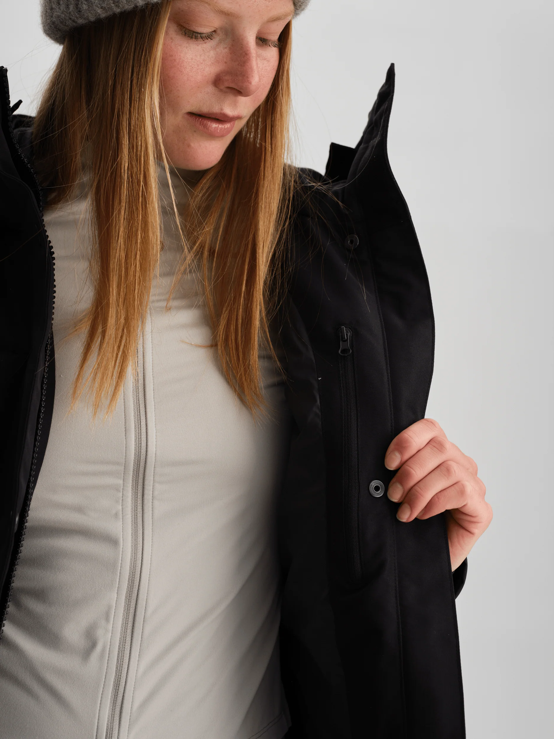 ULTRA LONG DOWN PARKA BLACK - Image 10