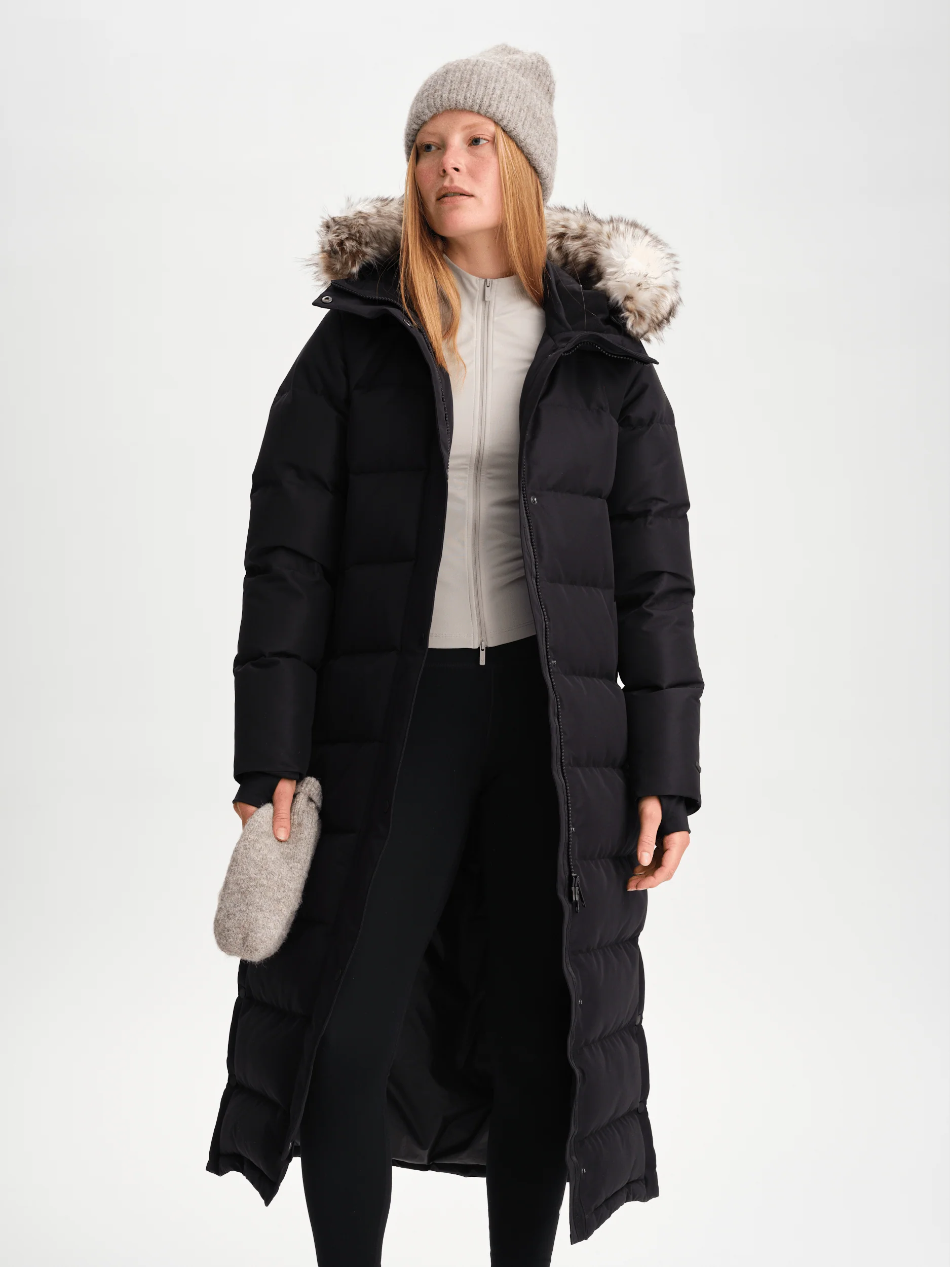 ULTRA LONG DOWN PARKA BLACK - Image 7