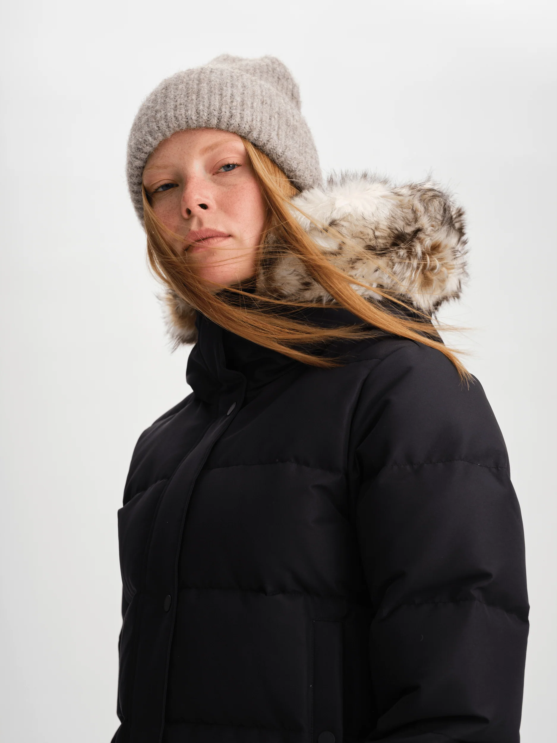 ULTRA LONG DOWN PARKA BLACK - Image 8