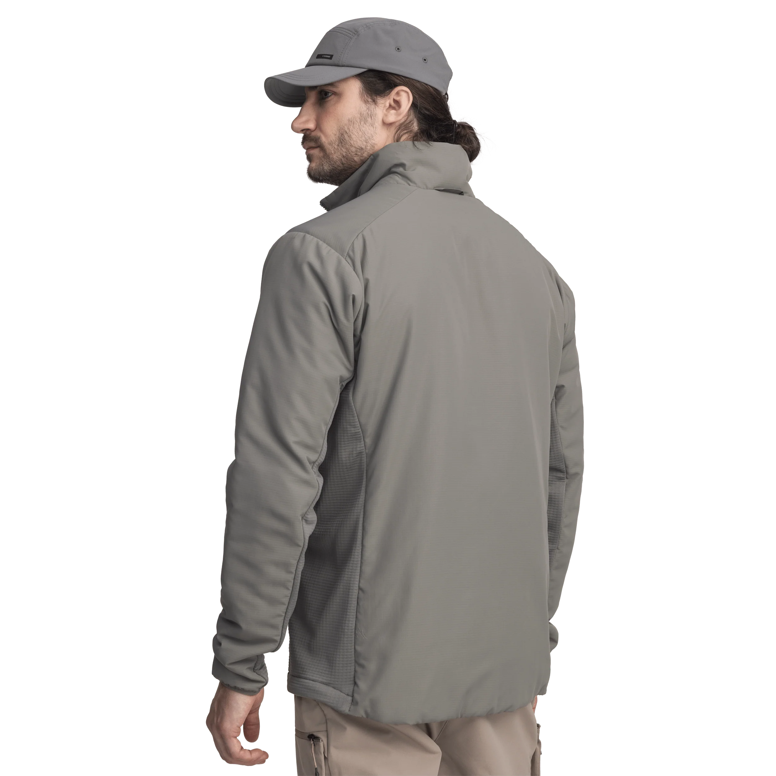 VENTURE HYBRID JACKET KHAKI GREY MEN - Image 3