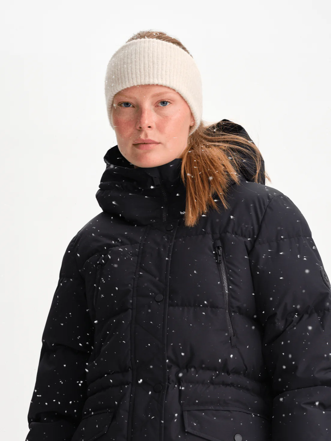 WARM PARKA BLACK WOMEN