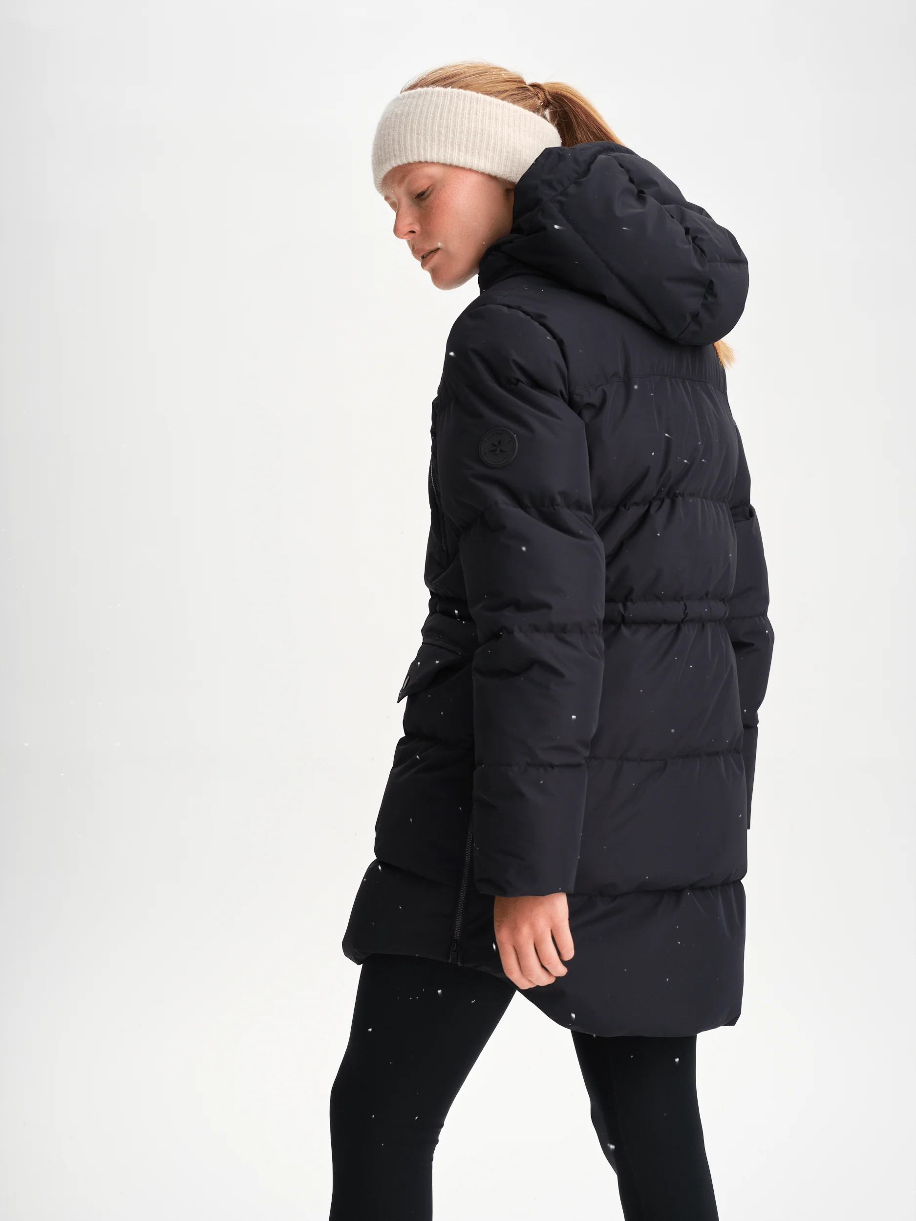 WARM PARKA BLACK WOMEN - Image 3