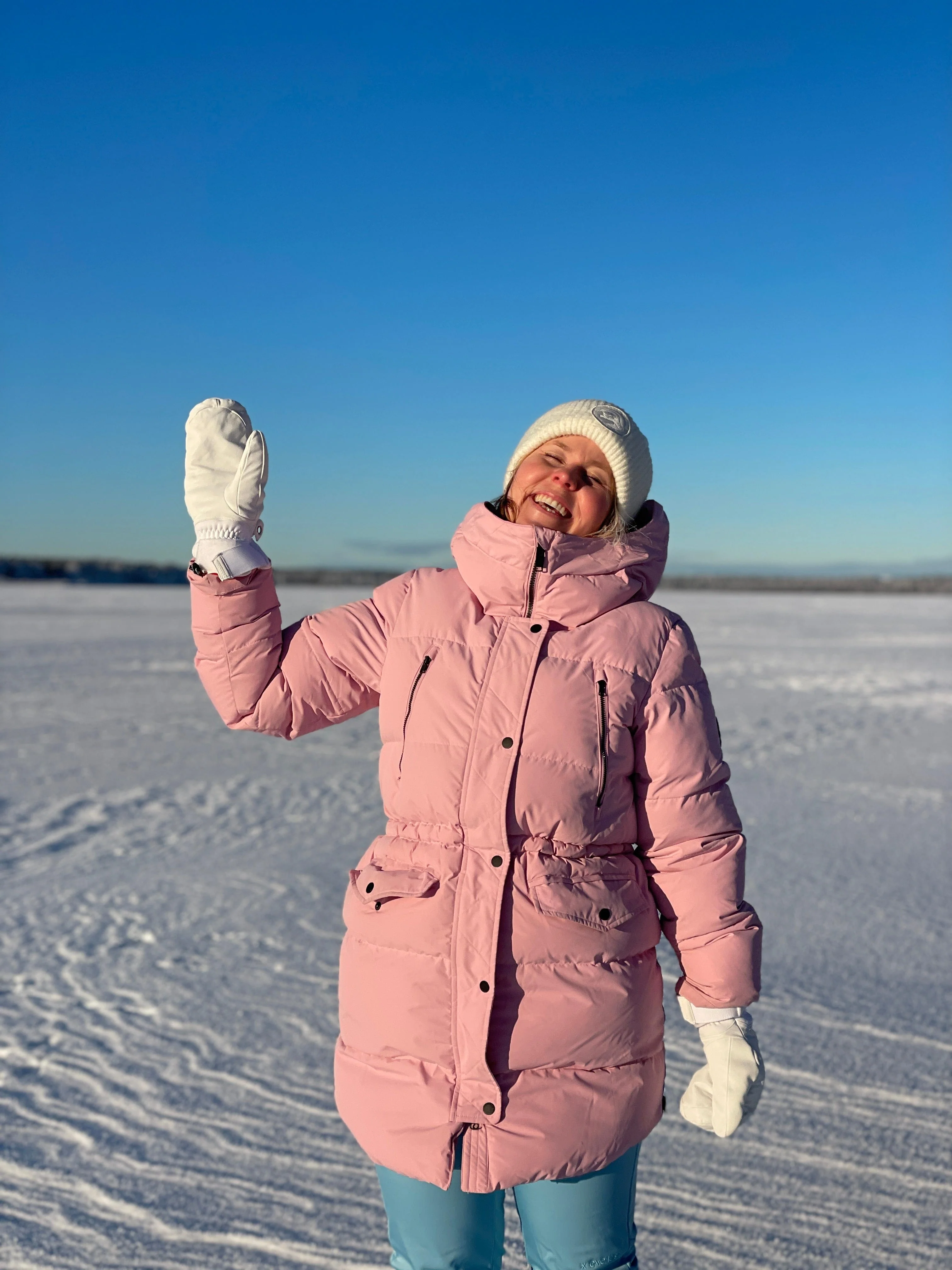 WARM PARKA  BLOSSOM PINK - Image 3